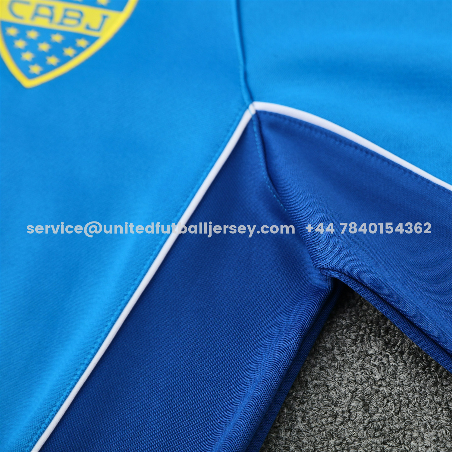 unitedfutballjersey-Boca Juniors 25-26 Jacket Training Tracksuit - Light Blue Jackets & Blue Pants