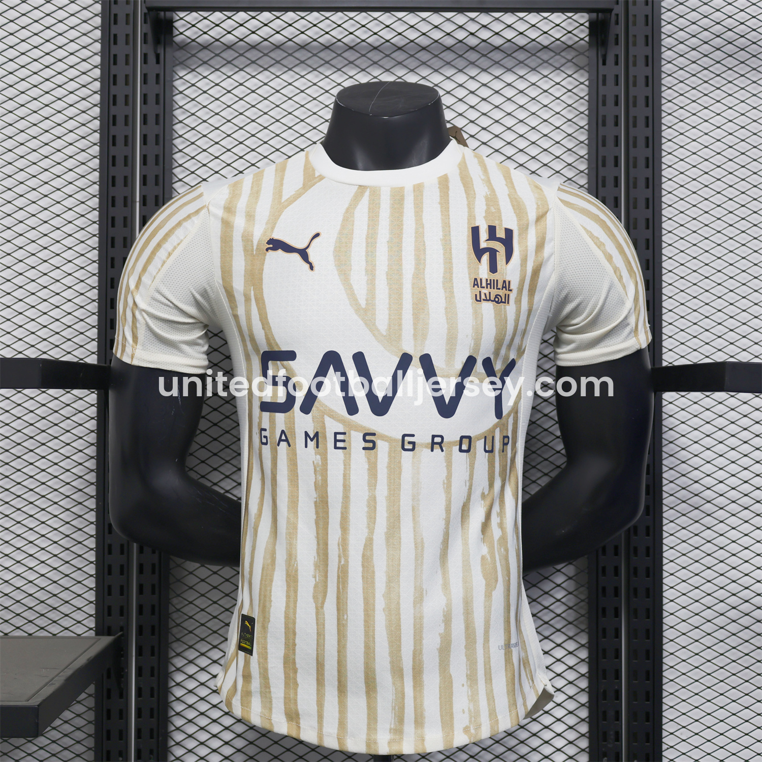 unitedfutballjersey-Al Hilal Riyadh Crescent 2025 Club World Cup Away Jersey - Player Version