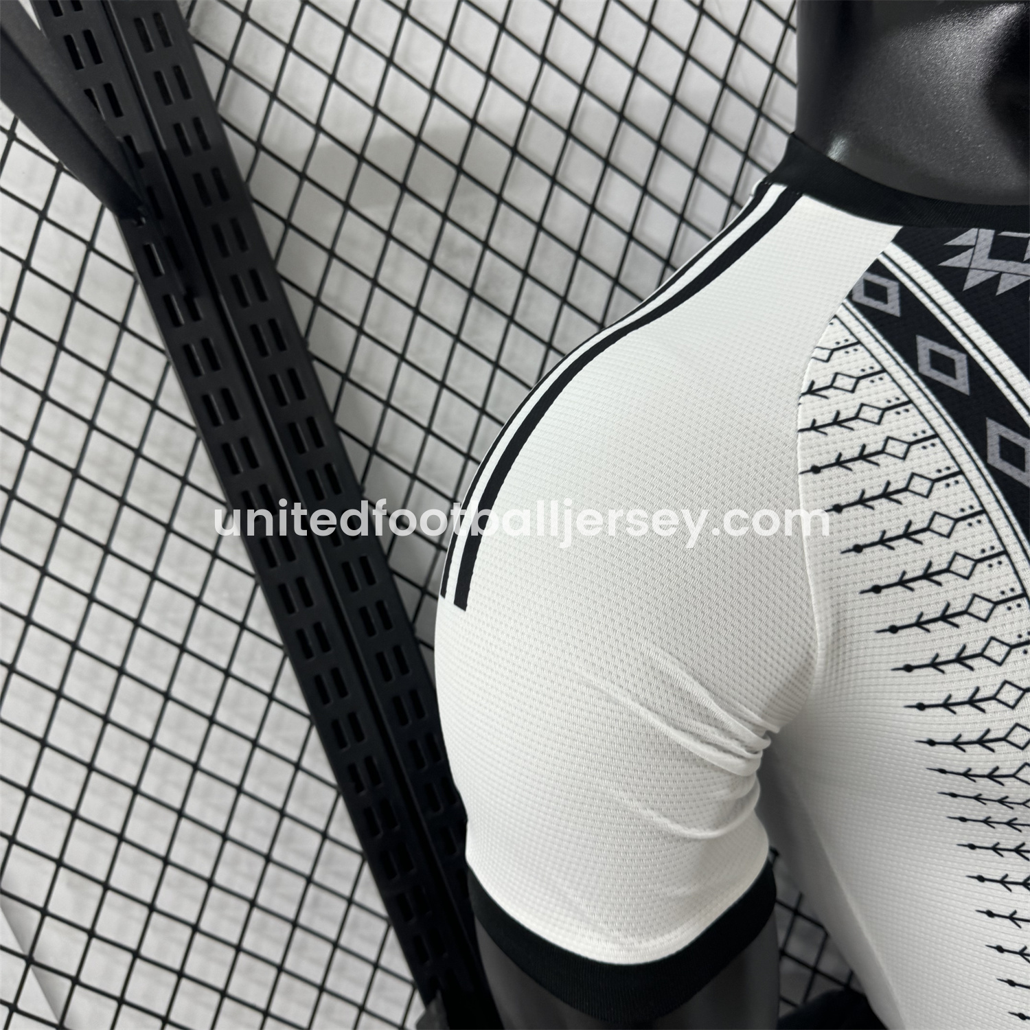 unitedfutballjersey-Club América 25-26 Black Totem Pattern White Special Jersey - Player Version