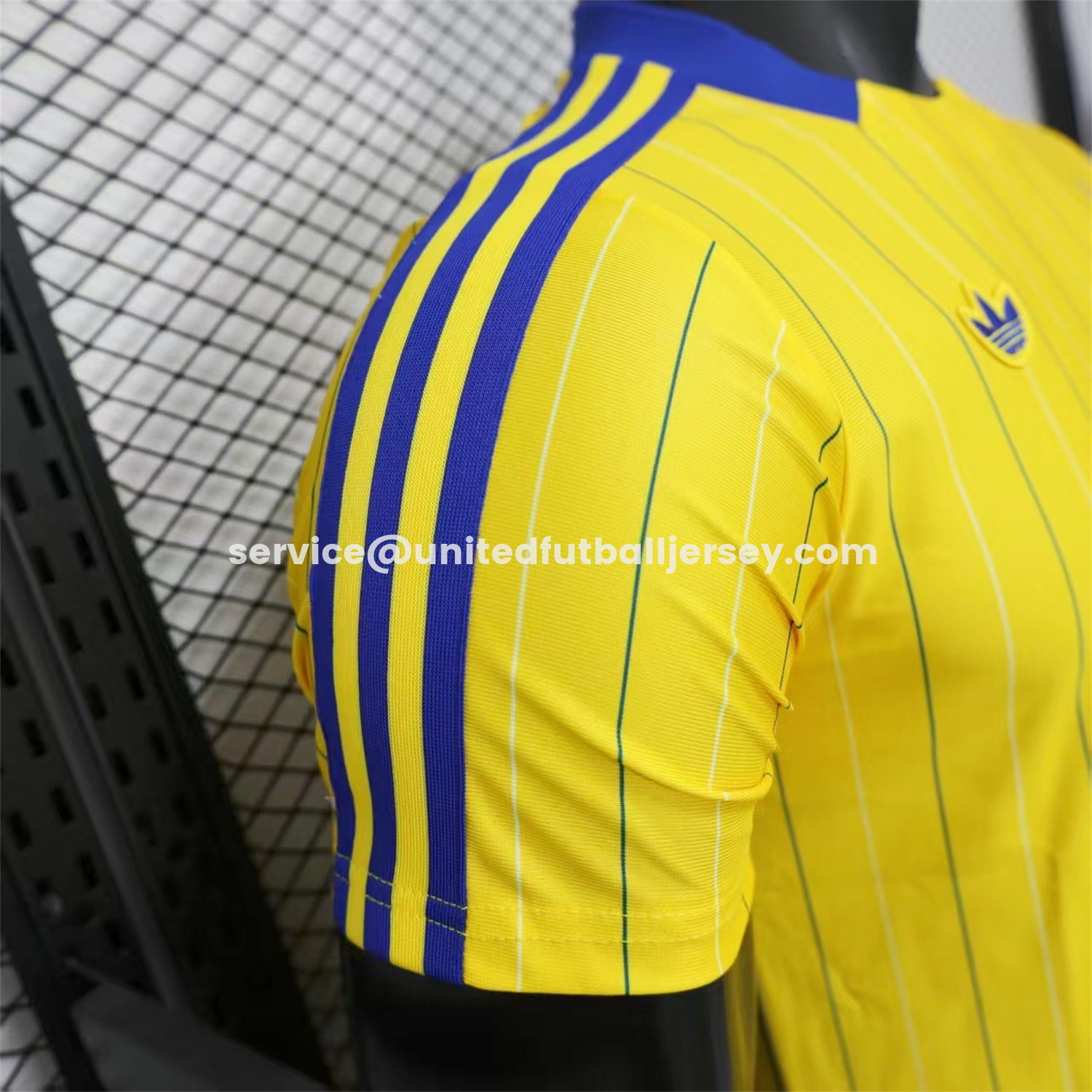 unitedfutballjersey-Leeds United 25-26 Icon Travel Special Edition Yellow Jersey - Player Version