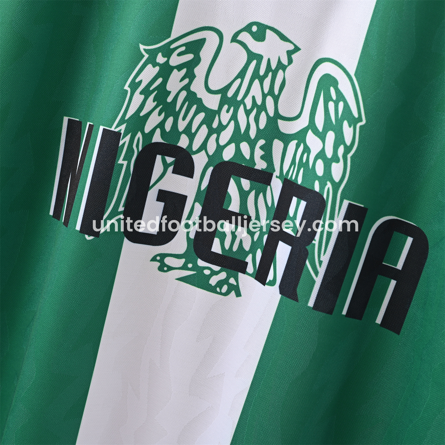 unitedfutballjersey-Retro Nigeria 1996 Home Jersey