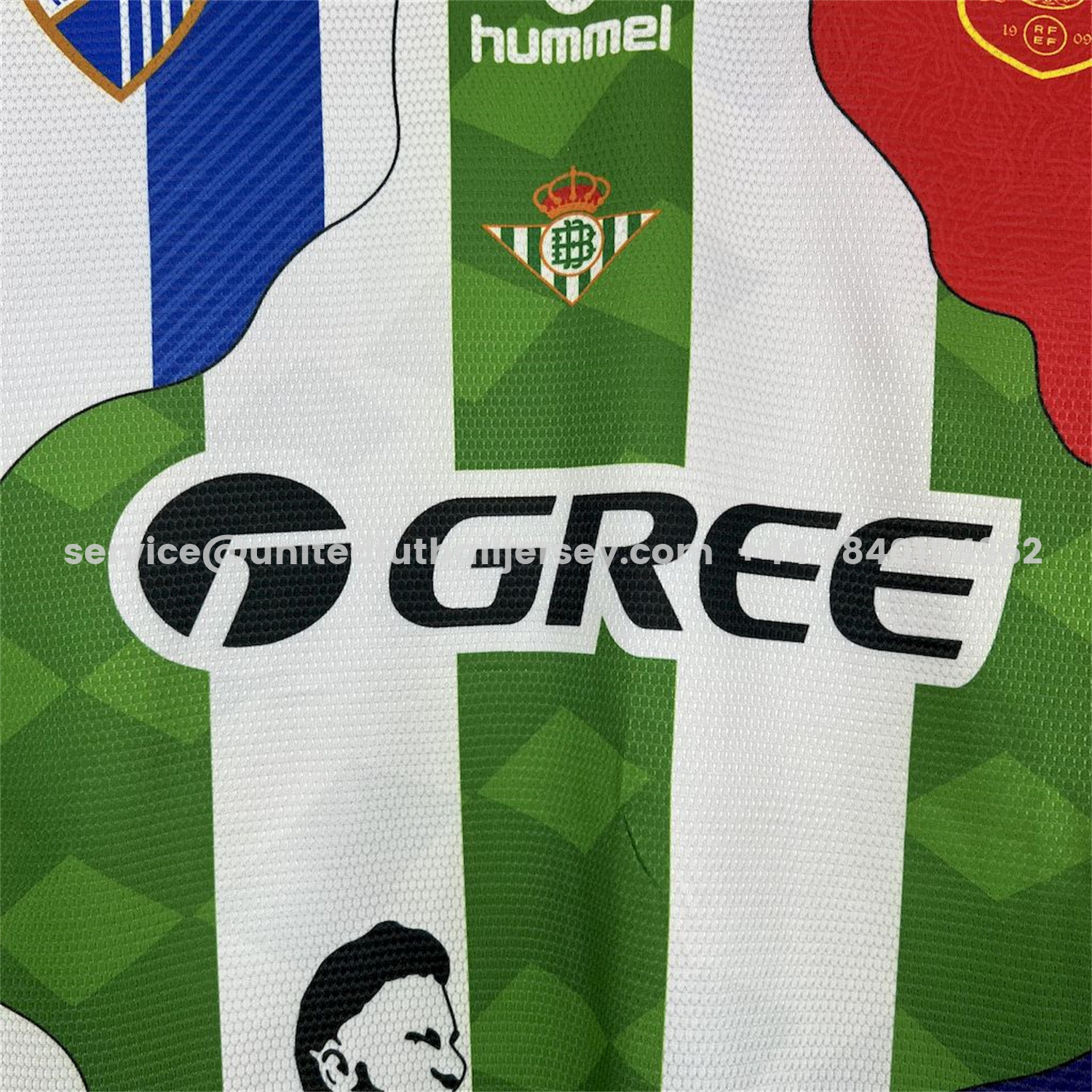 unitedfutballjersey-Joaquín 25-26 Career Commemorative Jersey - Real Betis Spain Malaga Fiorentina