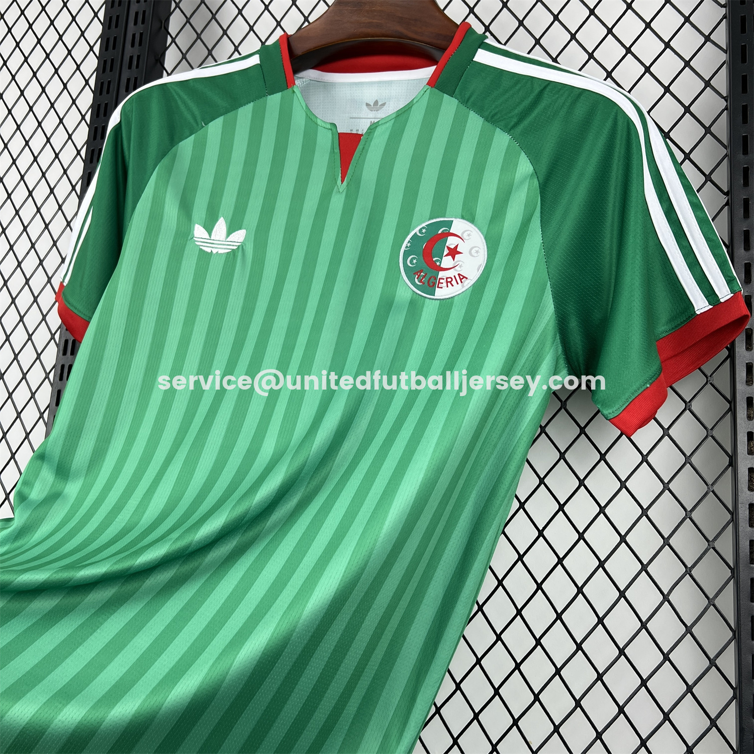 unitedfutballjersey-Algeria 2026 Away Green Jersey - Fans Version