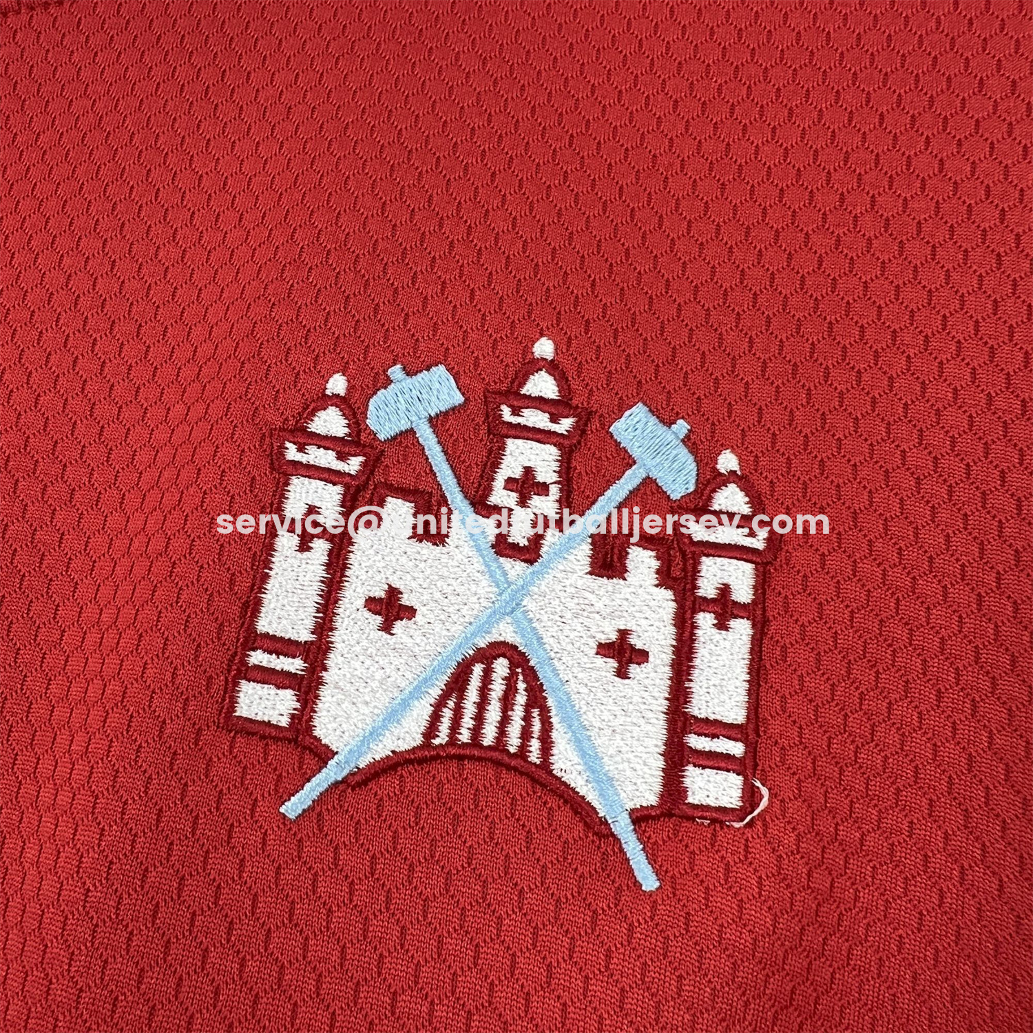 unitedfutballjersey-West Ham United 25-26 x Iron Maiden 50th Anniversary Jersey - Fans Version