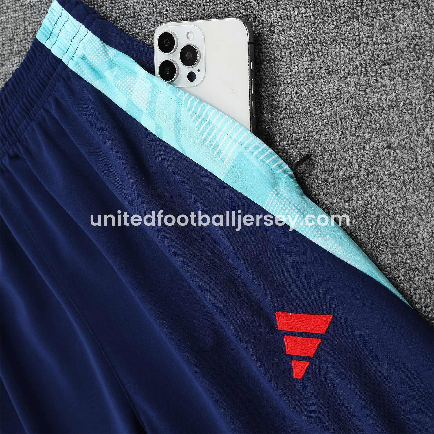 unitedfutballjersey-Flamengo 25-26 Traning Hoodie Set - Light Blue With Royal Blue