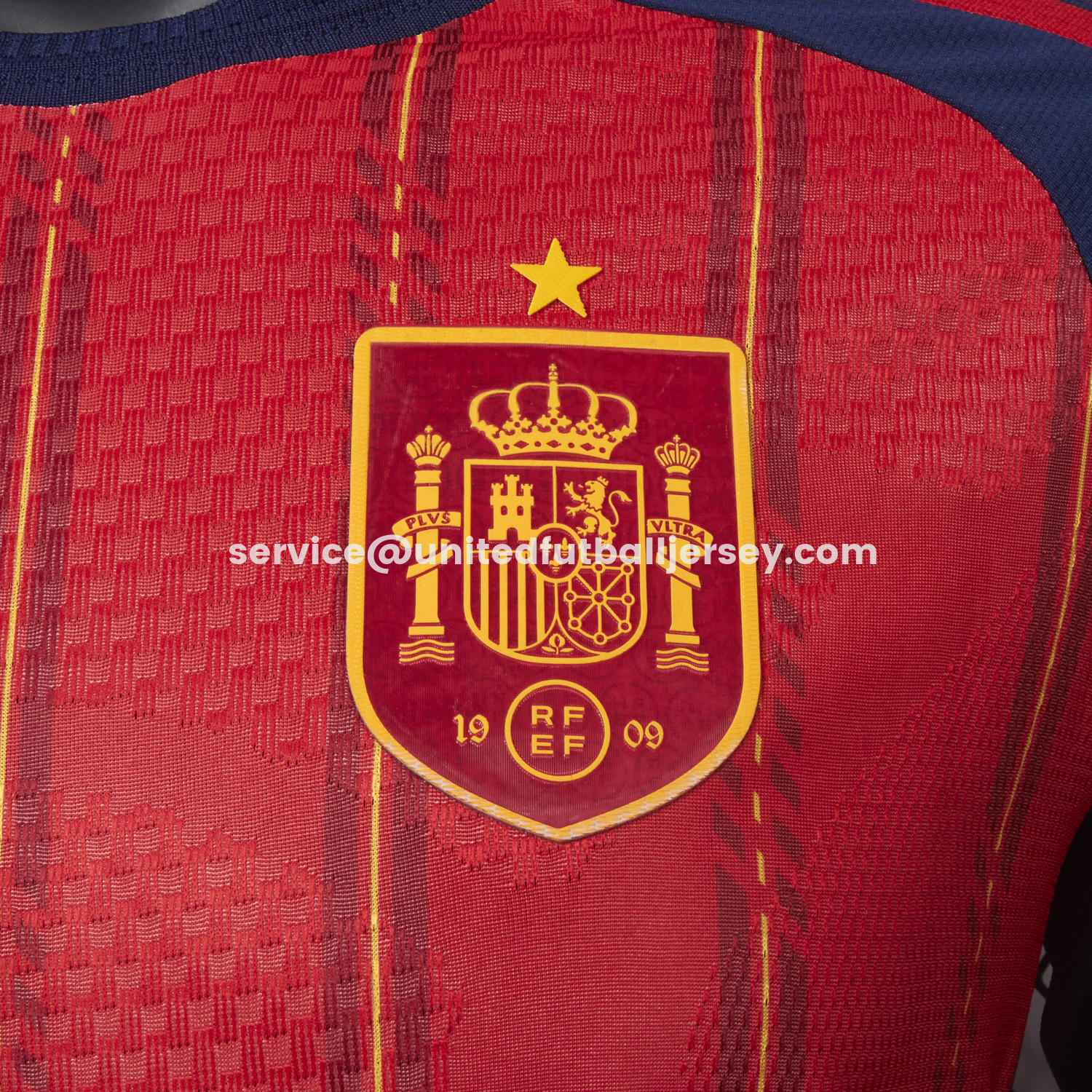 unitedfutballjersey-Spain 2026 Home Long Sleeves Jersey - Player Version