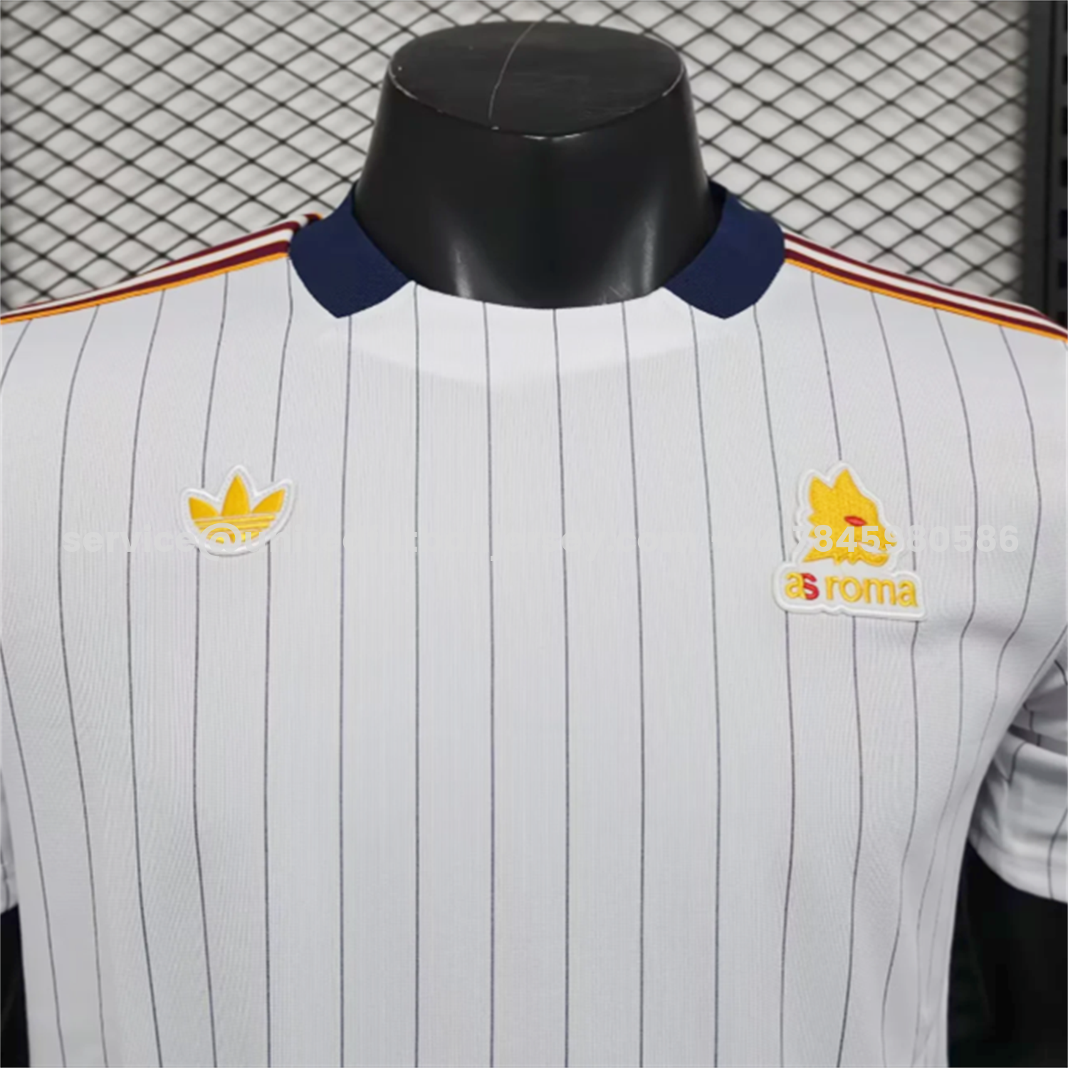 unitedfutballjersey-AS Roma 25-26 Icon Travel Special Edition White Jersey - Player Version