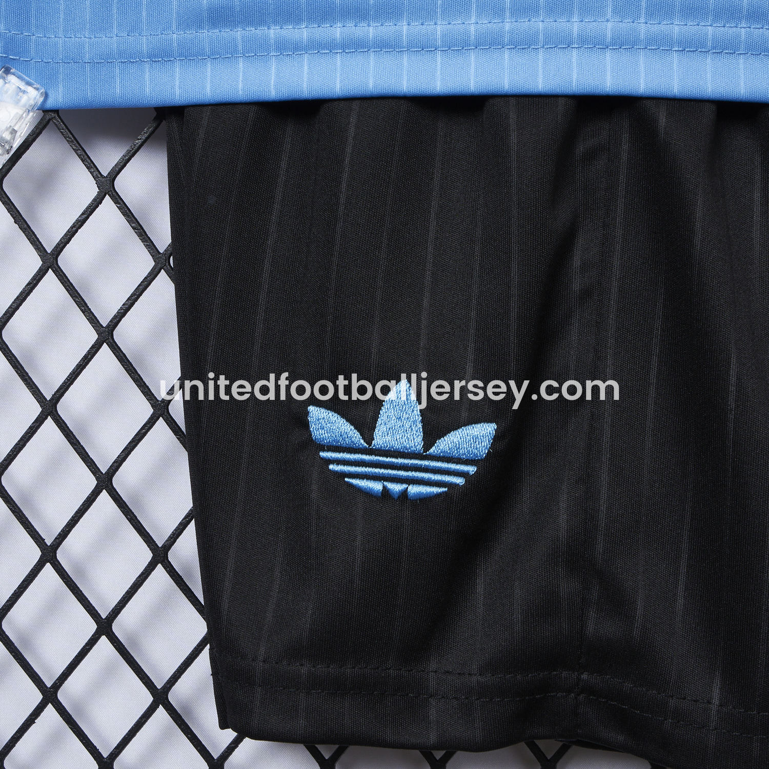 unitedfutballjersey-Germany 2025 125-Year Anniversary Blue Goalkeeper Kids Kit