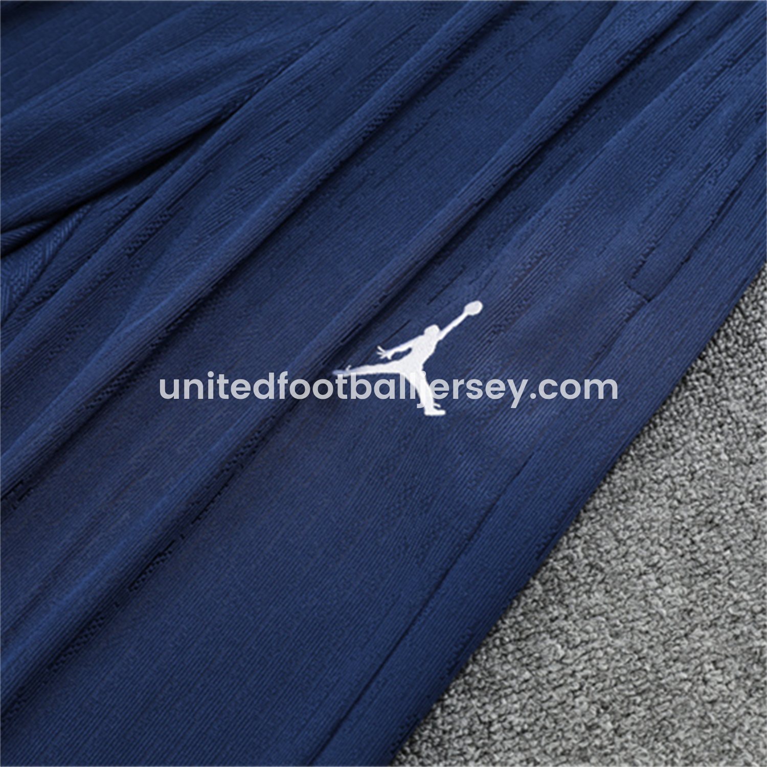 unitedfutballjersey-Paris Saint-Germain PSG 25-26 Long Sleeve Training Set - JD White Wing Royal Blue Top and Pants