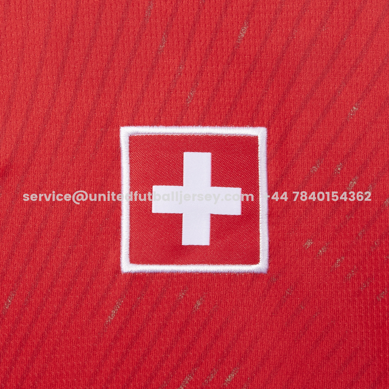 unitedfutballjersey-Switzerland 2026 Home Red Jersey - Fans Version