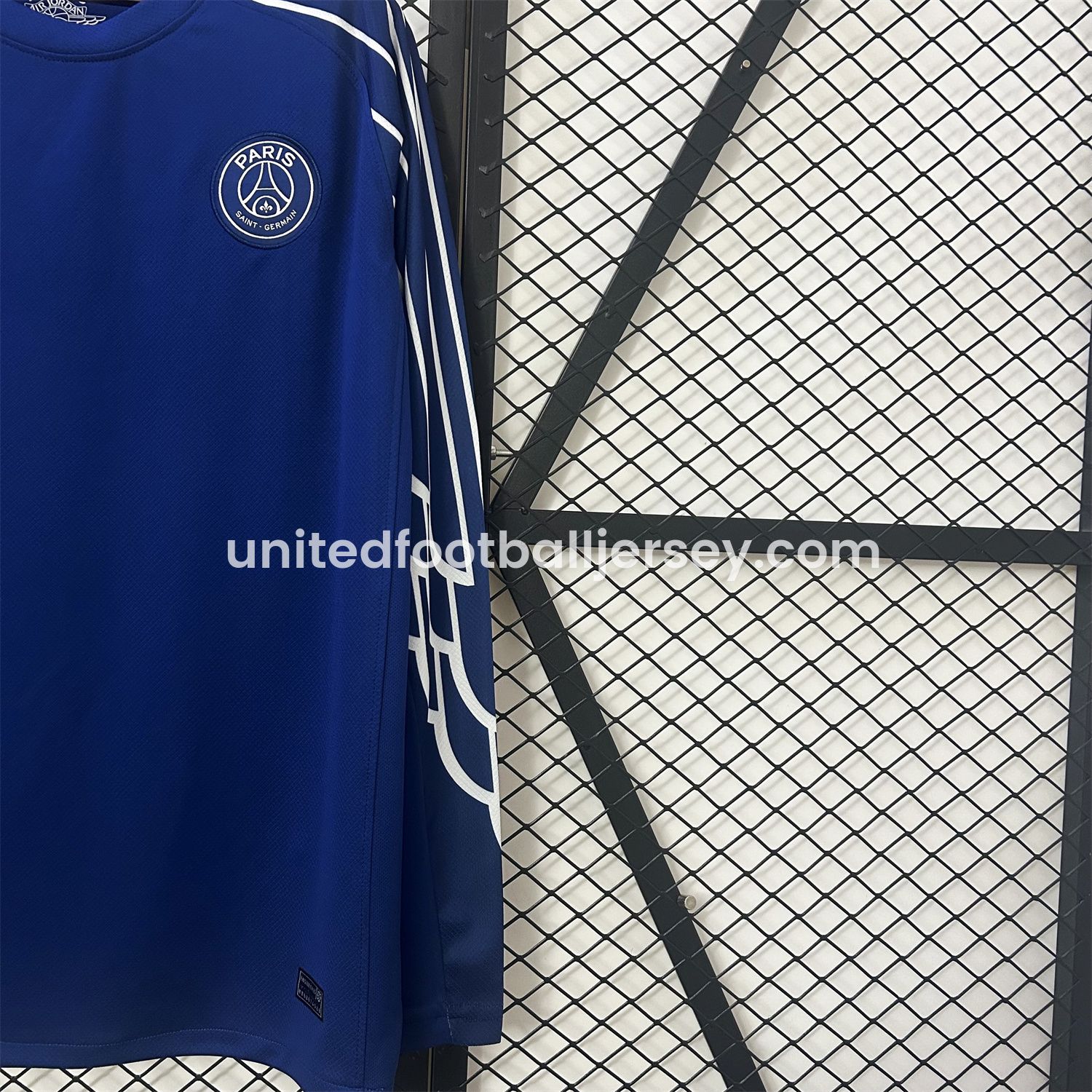 unitedfutballjersey-Paris Saint-Germain PSG 24-25 Fourth Unsponsored Long Sleeves Jersey - Fans Version