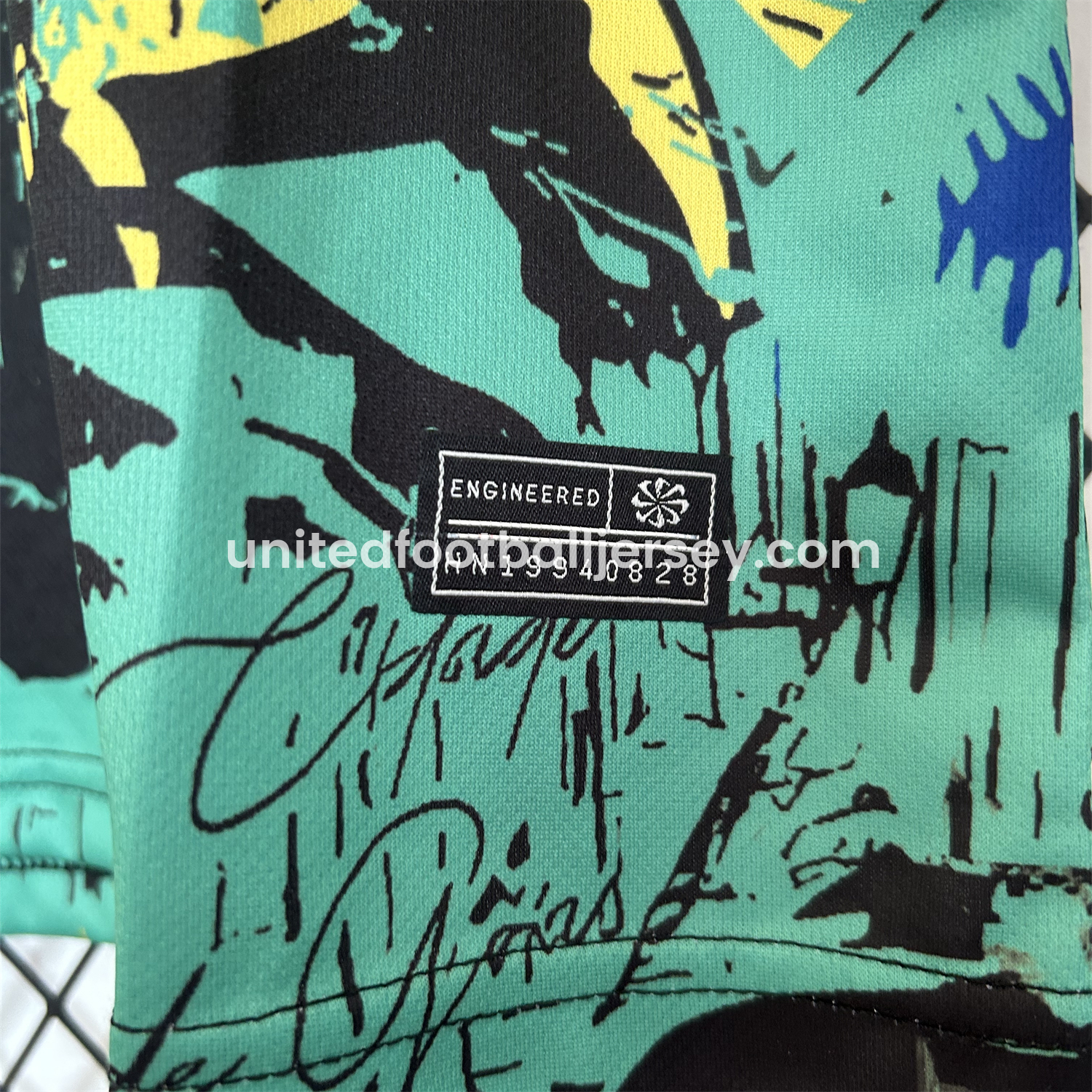 unitedfutballjersey-Brazil 2024 Black and Green Church Jersey - Fans Version