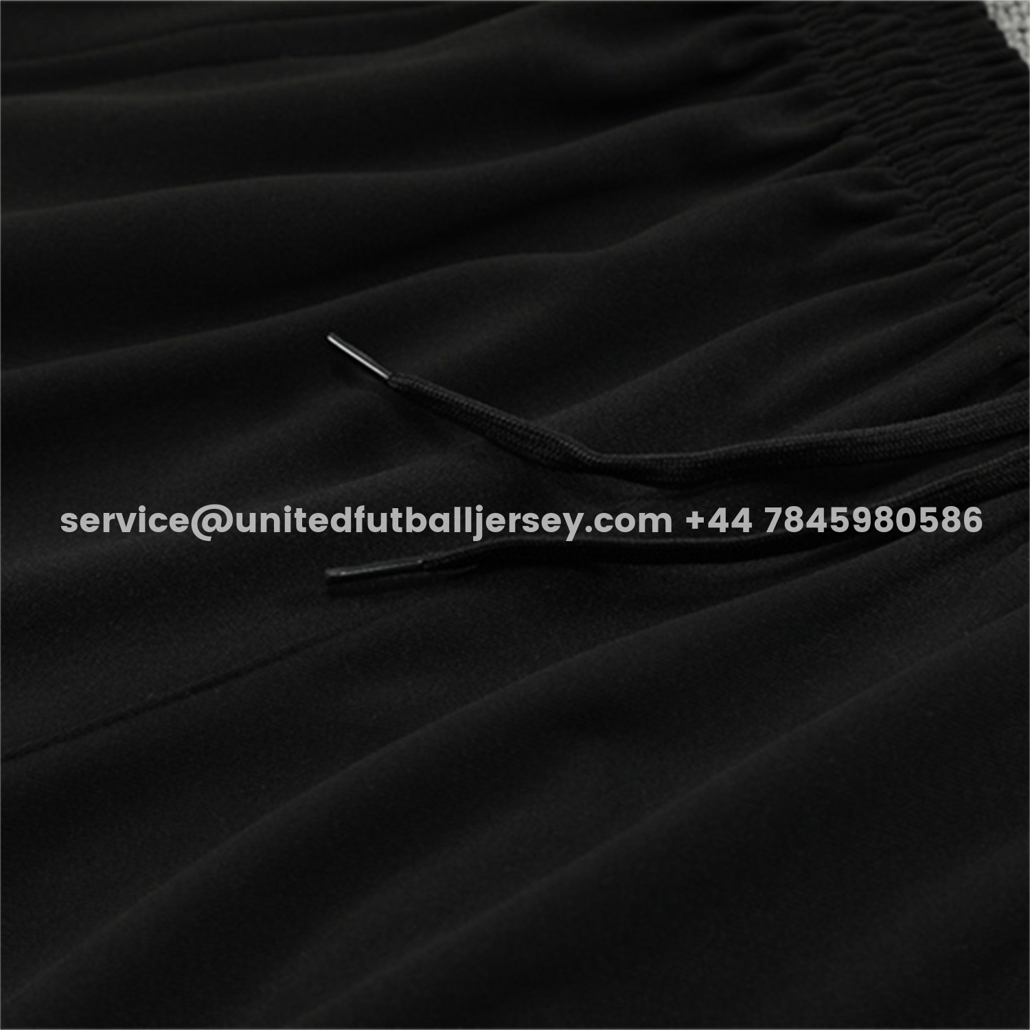 unitedfutballjersey-Manchester United 25-26 Long Sleeve Training Set - Black Top & Black Pants