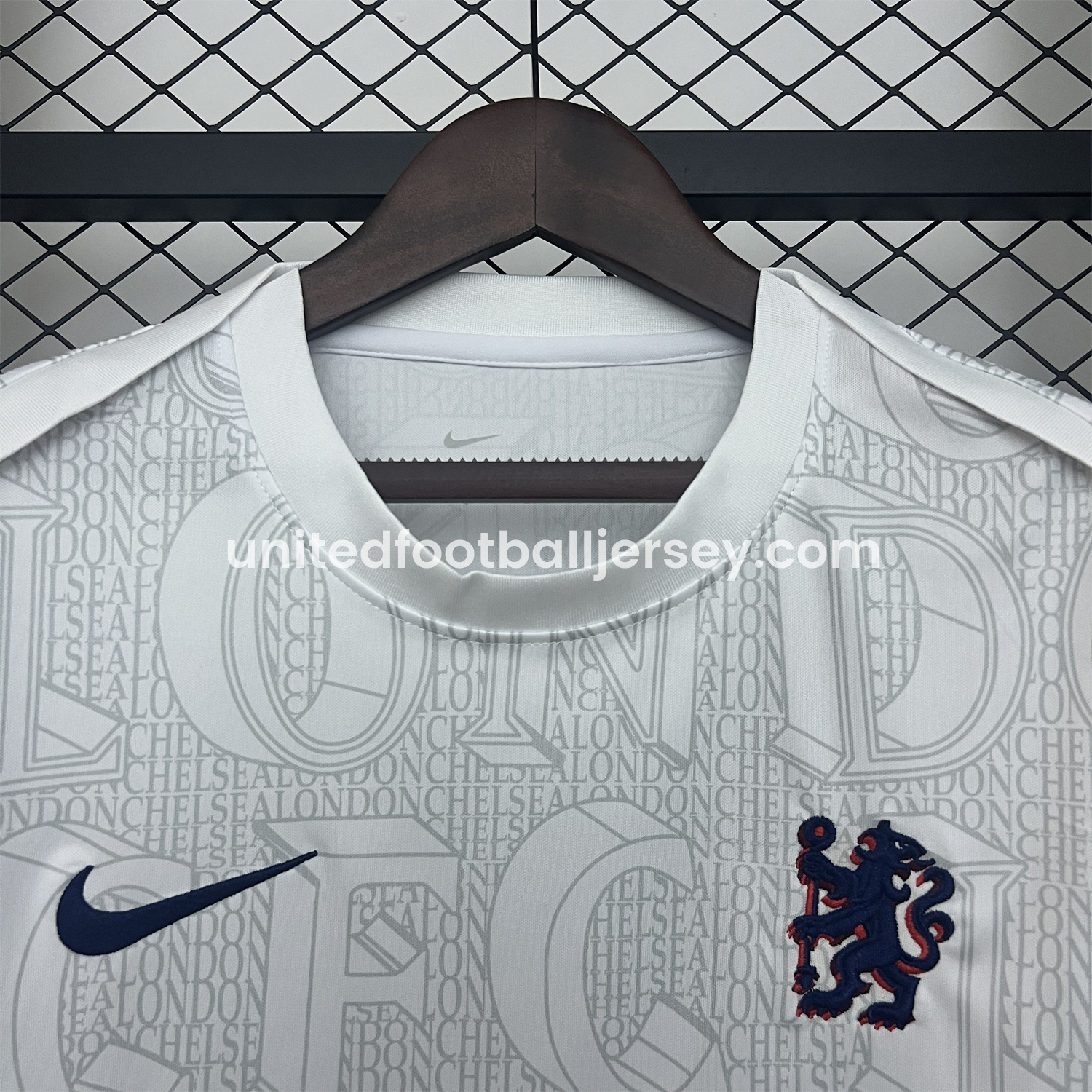 unitedfutballjersey-C.H.E.L.S.E.A 25-26 White Pre-Match Training Jersey - Fans Version