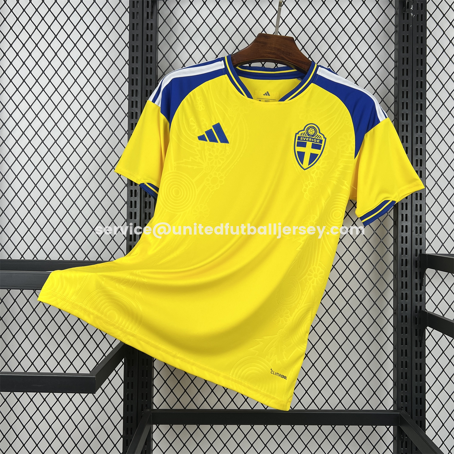 unitedfutballjersey-Sweden 2026 Home Jersey - Fans Version