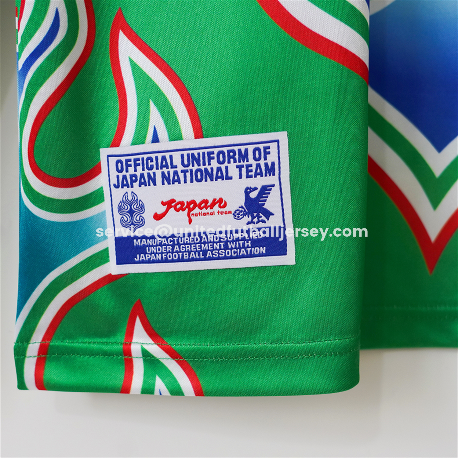 unitedfutballjersey-Retro Japan 1998 Green Goalkeeper Long Sleeves Jersey