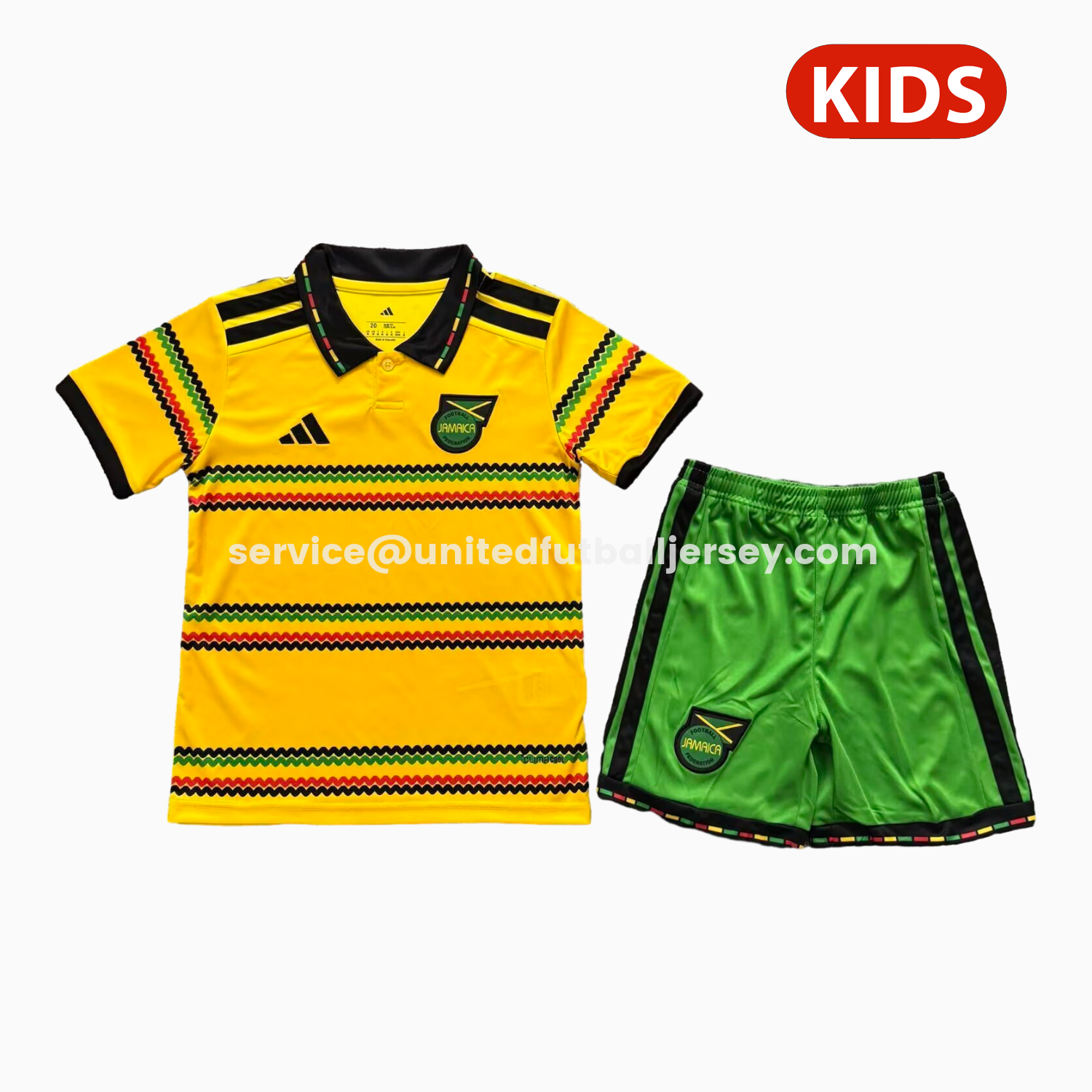 unitedfutballjersey-Jamaica 2026 Home Kids Kit