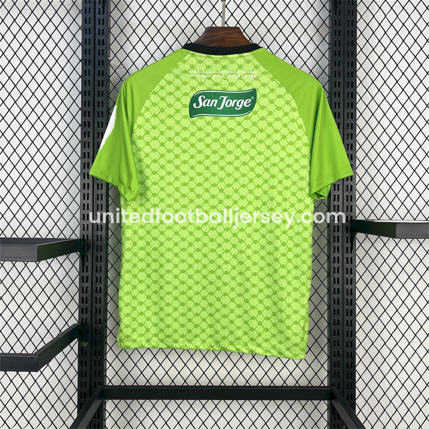 unitedfutballjersey-Club Deportivo Palestino 25-26 Green Goalkeeper Jersey - Fans Version