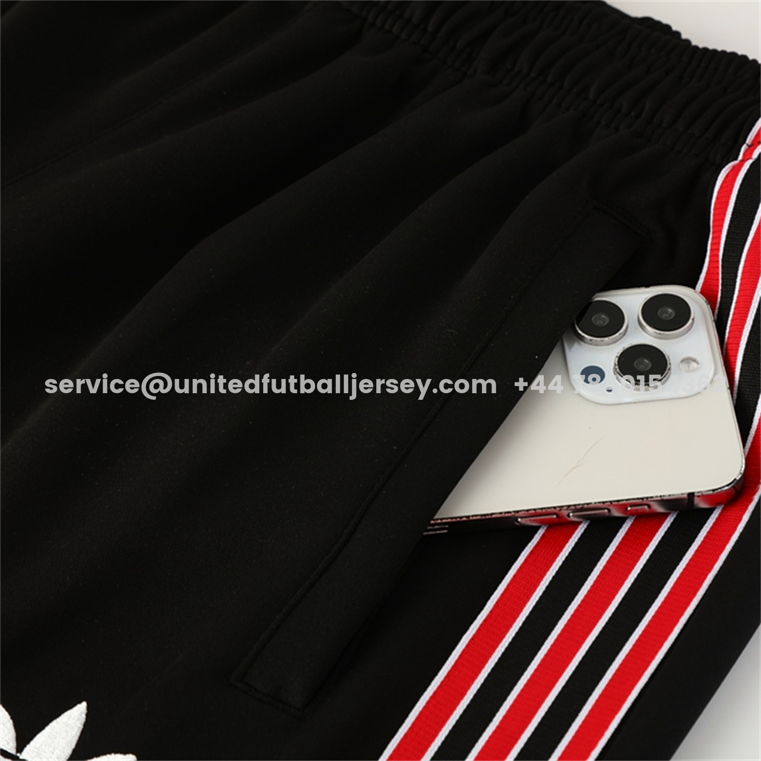 unitedfutballjersey-Manchester United 25-26 Bring Back 1991 Jacket Training Tracksuit - Black and Red