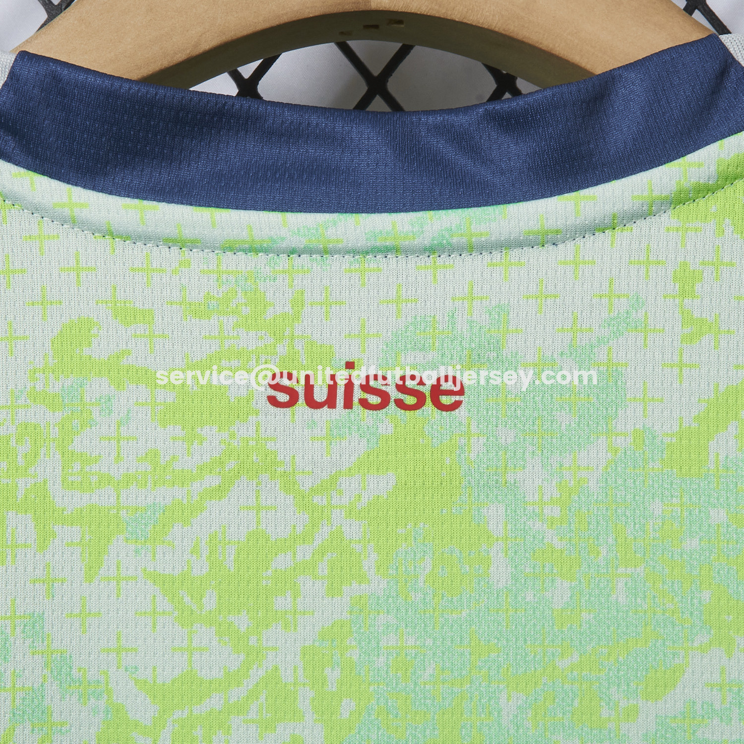 unitedfutballjersey-Switzerland 2026 Away Green Jersey - Fans Version