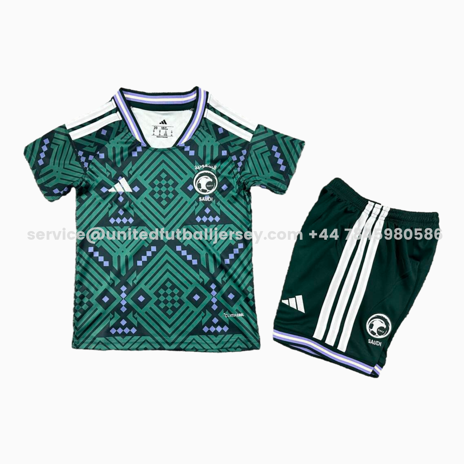 unitedfutballjersey-Saudi Arabia 2026 Home Kids Kit