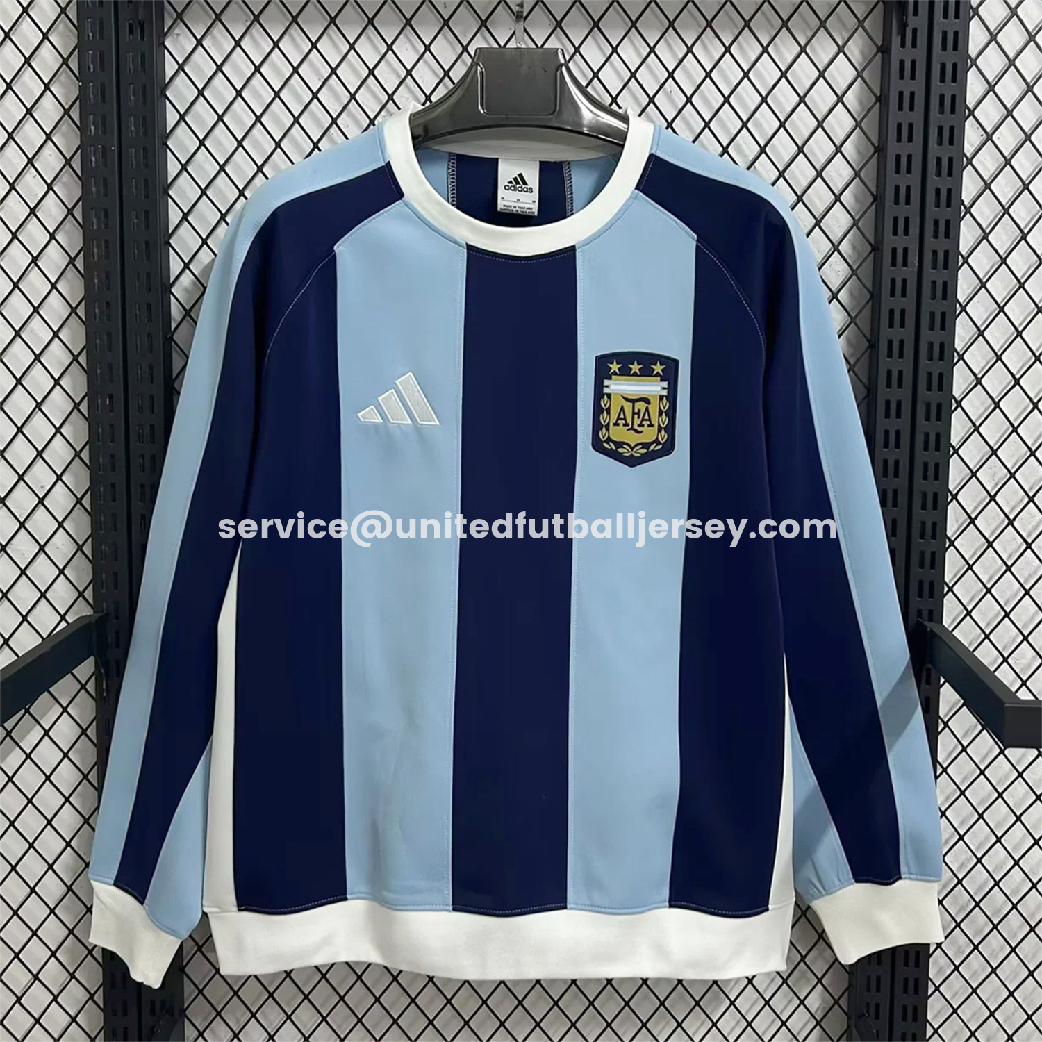 unitedfutballjersey-Argentina 25-26 Retro Style Unisex Pullover Hoodie