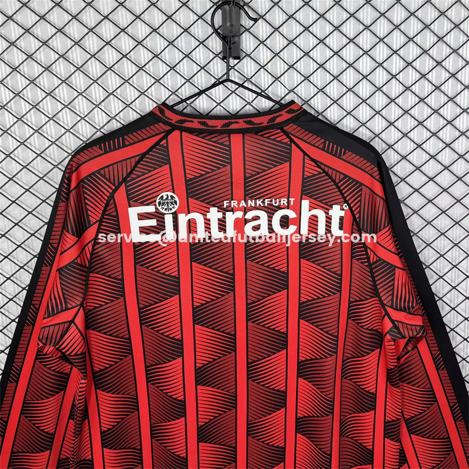 unitedfutballjersey-Retro Frankfurt 1995-96 Home Long Sleeves Jersey