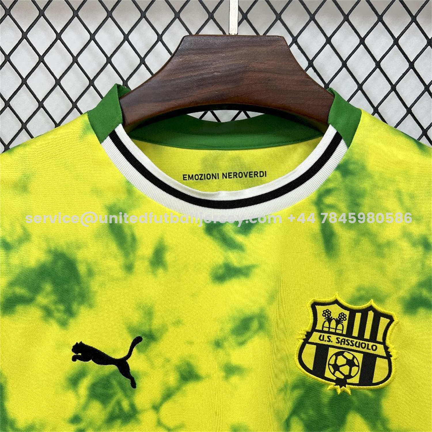 unitedfutballjersey-Sassuolo 25-26 Third Jersey - Fans Version