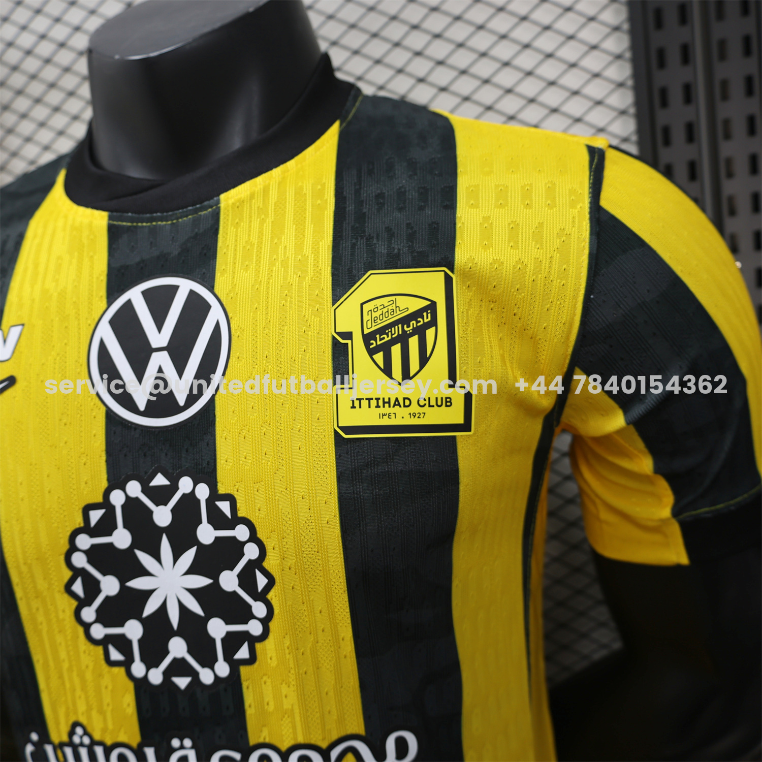 unitedfutballjersey-Al Ittihad Jeddah United 25-26 Home Jersey - Player Version