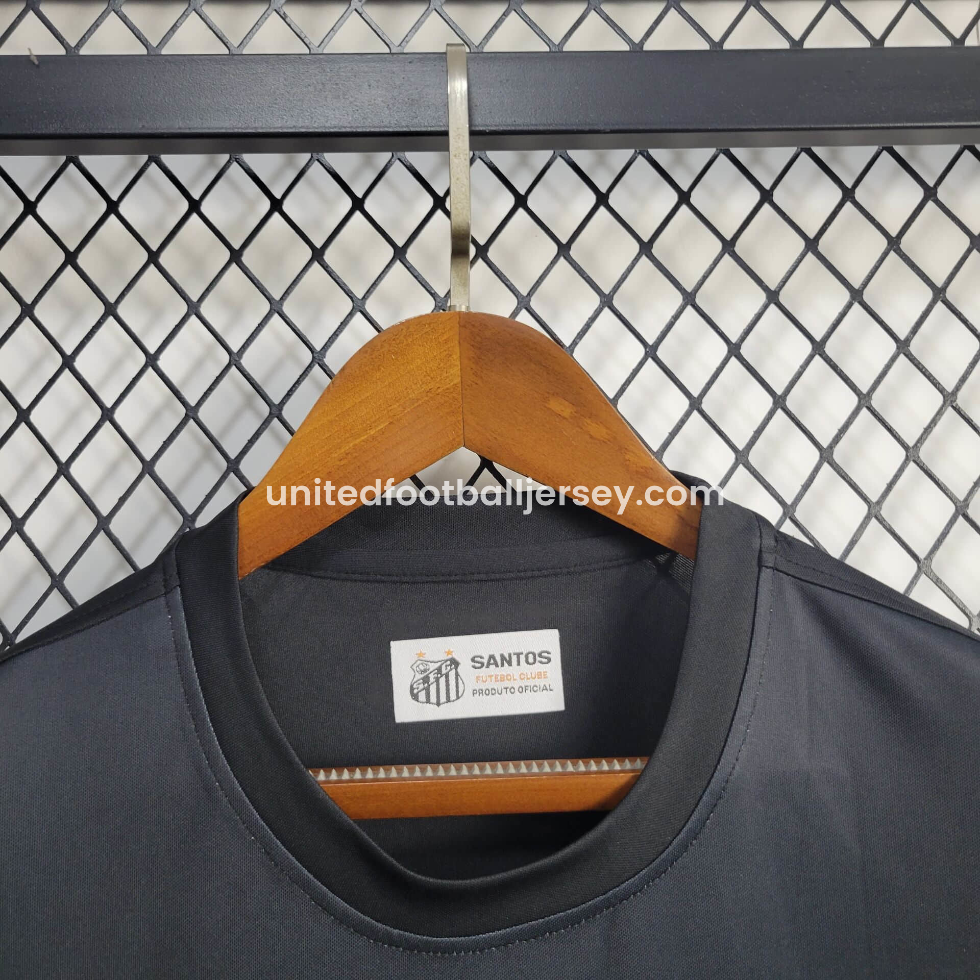 unitedfutballjersey-Santos 25-26 Black Special Edition T-shirts
