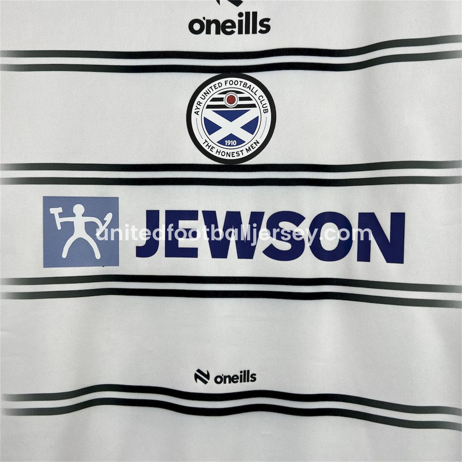 unitedfutballjersey-Ayr United 25-26 Home Jersey - Fans Version