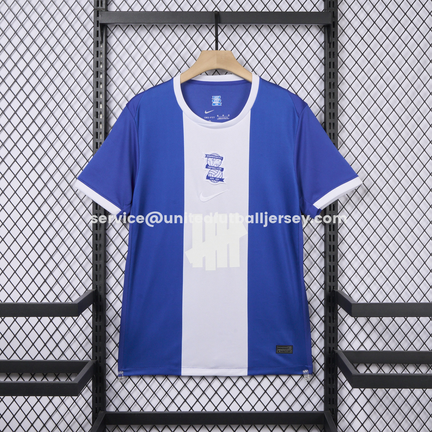 unitedfutballjersey-Birmingham City 25-26 150th Anniversary Edition Jersey - Fans Version