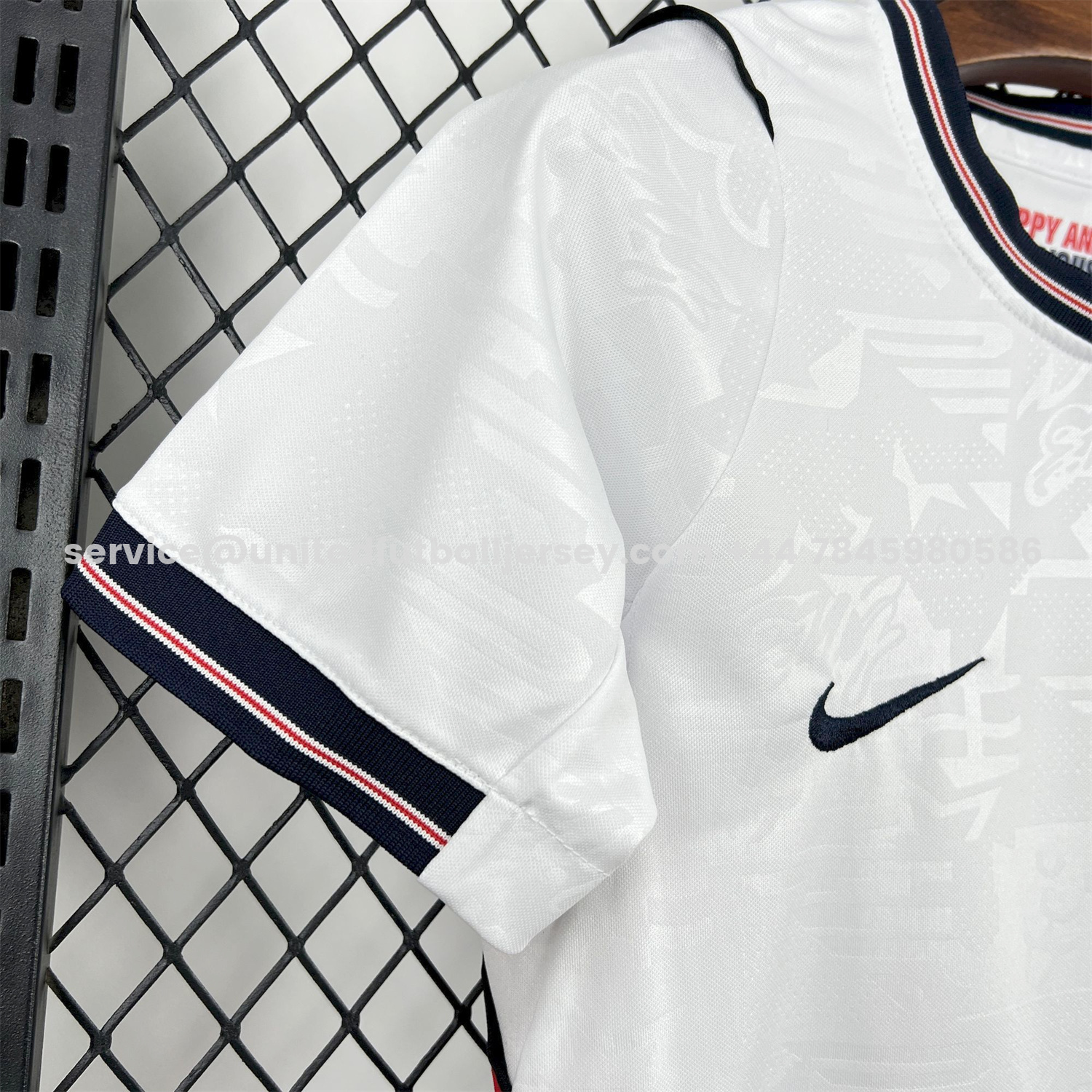 unitedfutballjersey-England 2026 Home White Kids Kit