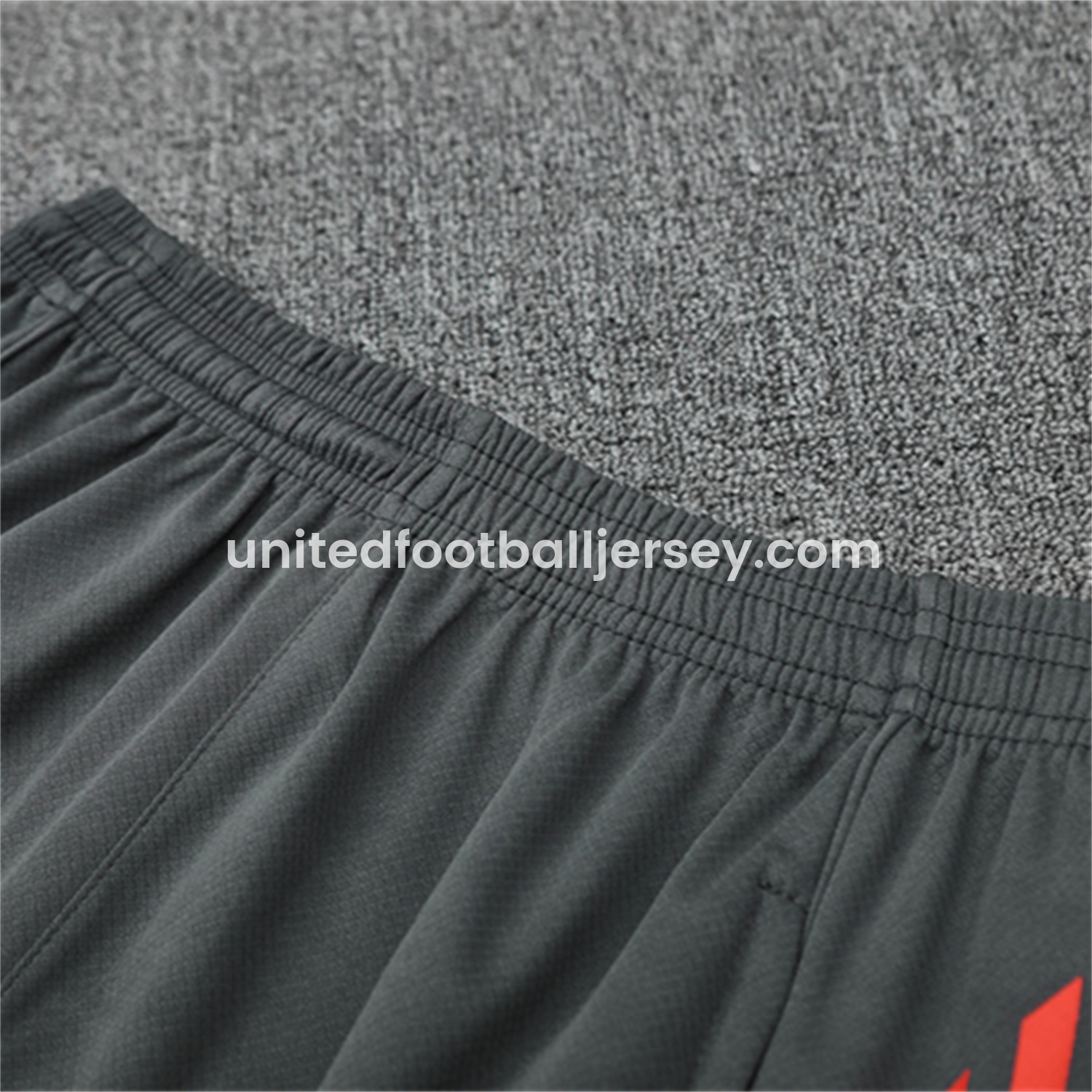 unitedfutballjersey-Bayern Munich 25-26 Short-Sleeve Training Set - Orange Top & Gray shorts