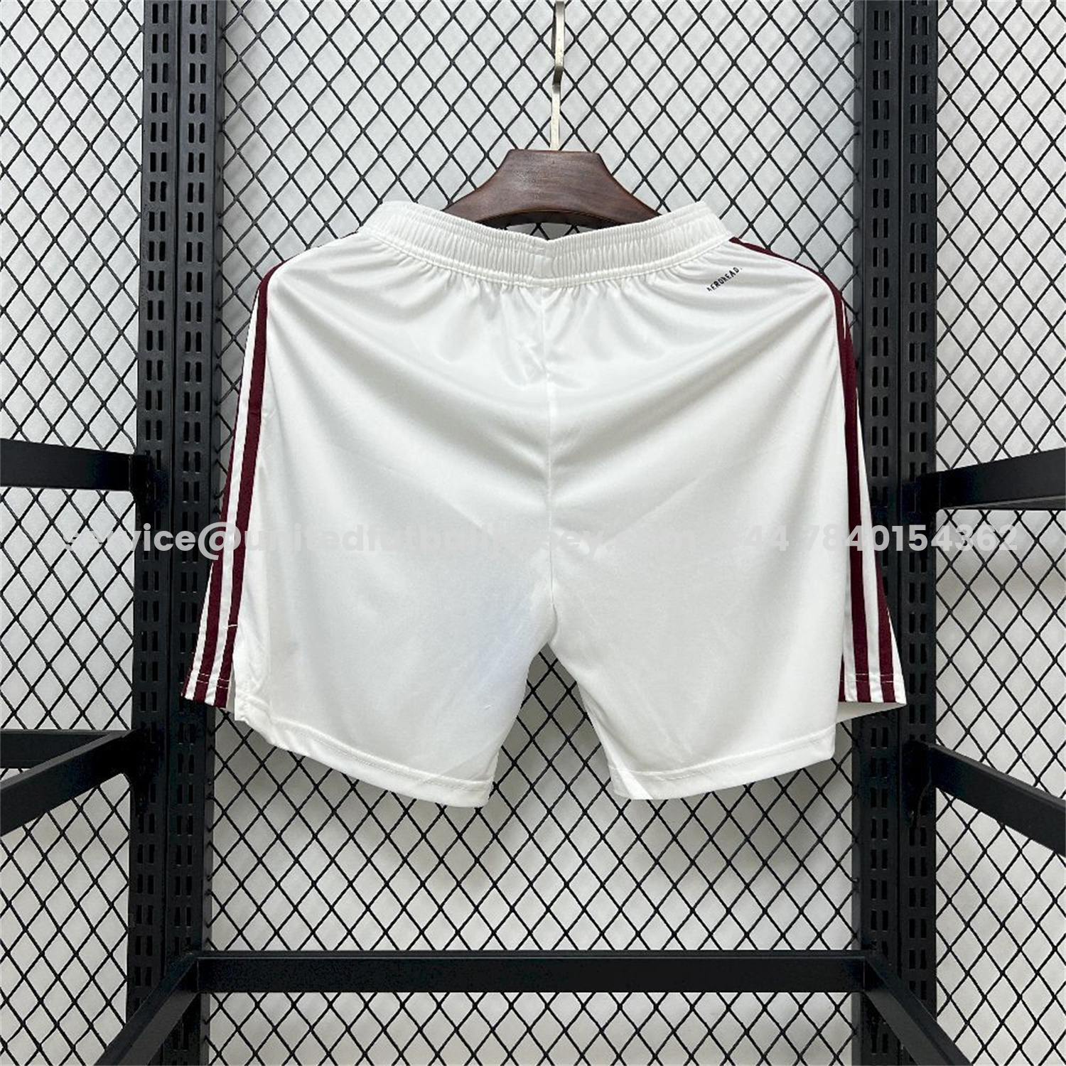 unitedfutballjersey-Arsenal 25-26 Third White Shorts - Fans Version