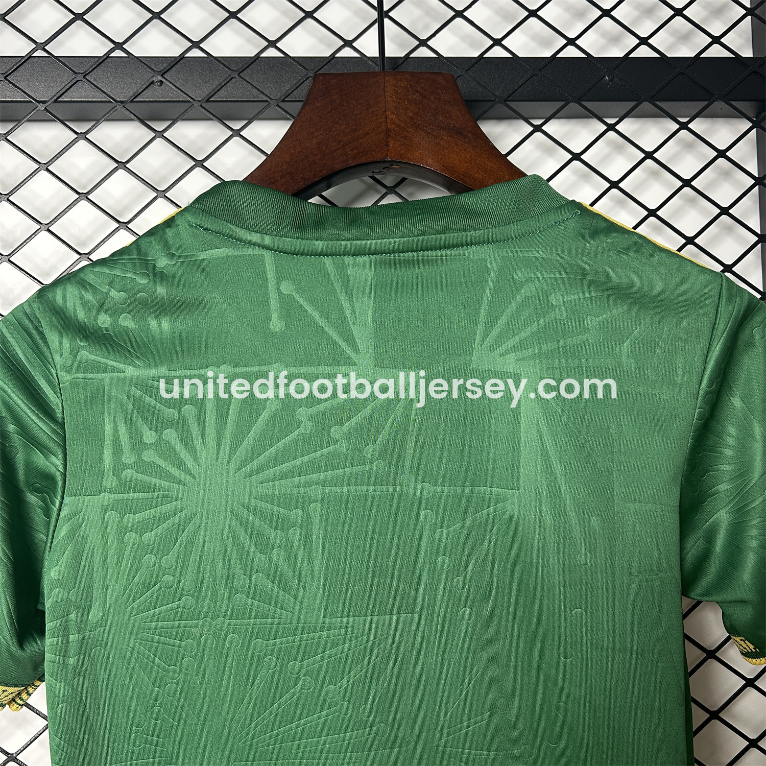 unitedfutballjersey-Mexico 2025 Gold Cup Green Kids Kit