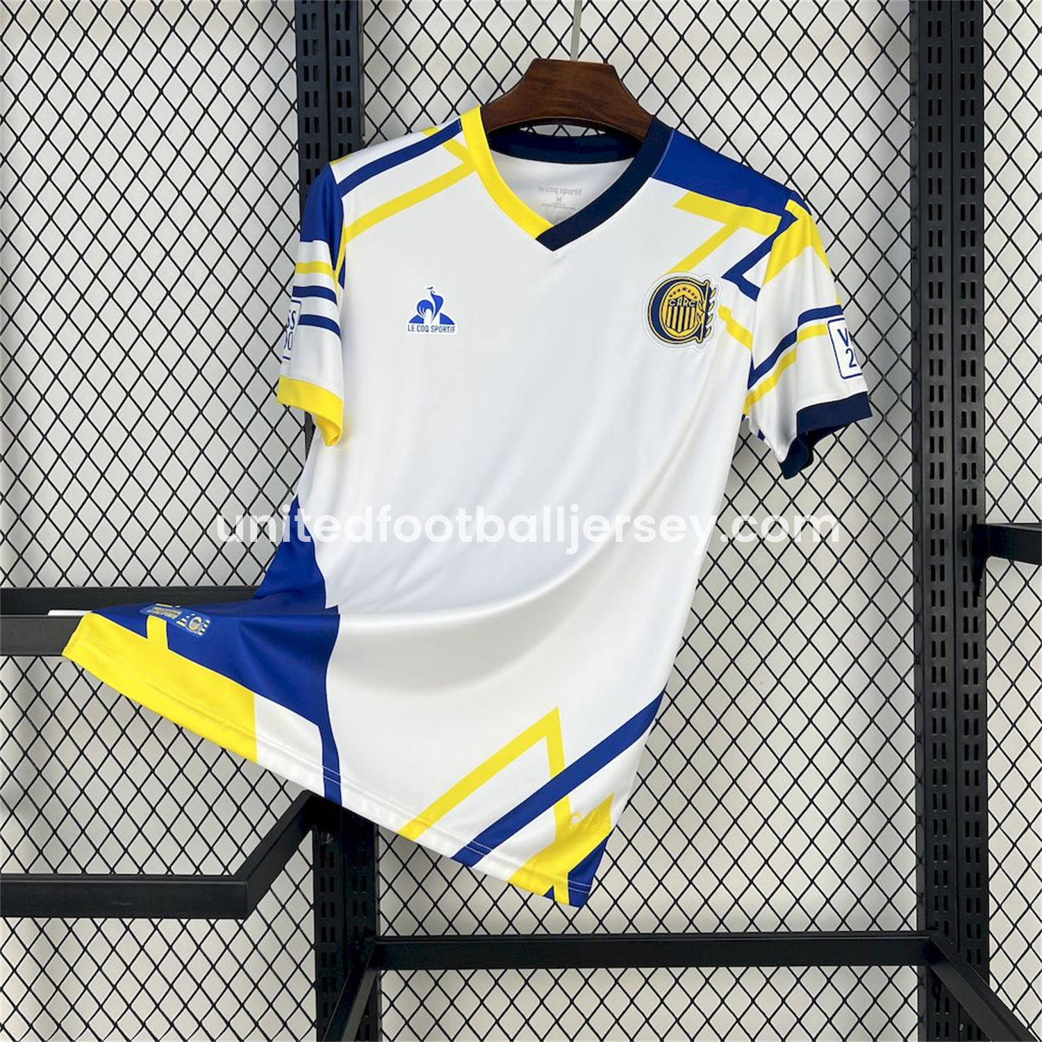 unitedfutballjersey-Rosario Central 25-26 Away Unsponsored Jersey - Fans Version