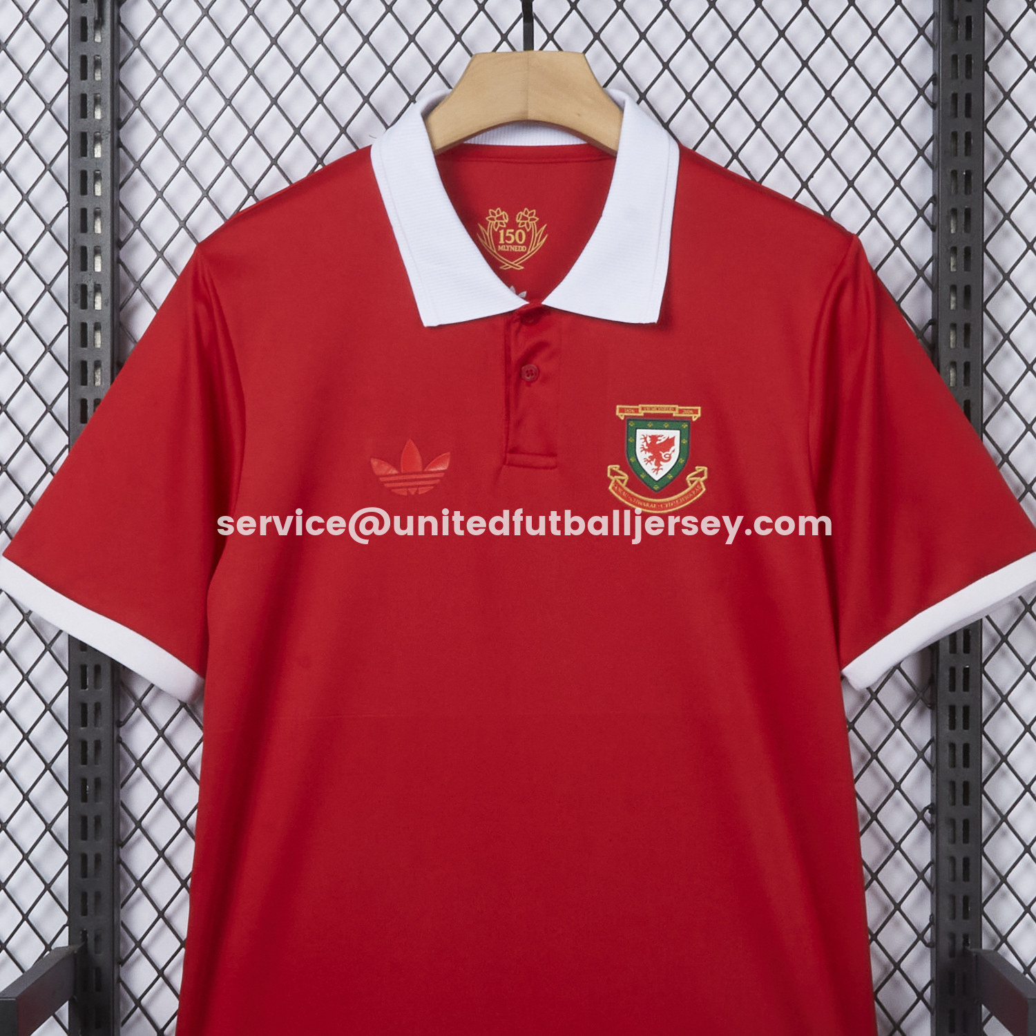 unitedfutballjersey-Wales 2026 150th Anniversary Edition Jersey - Fans Version