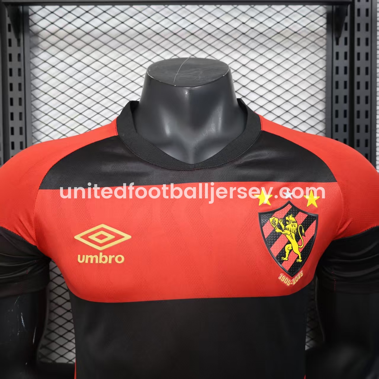 unitedfutballjersey-Sport Recife 25-26 Home Unsponsored Jersey - Player Version