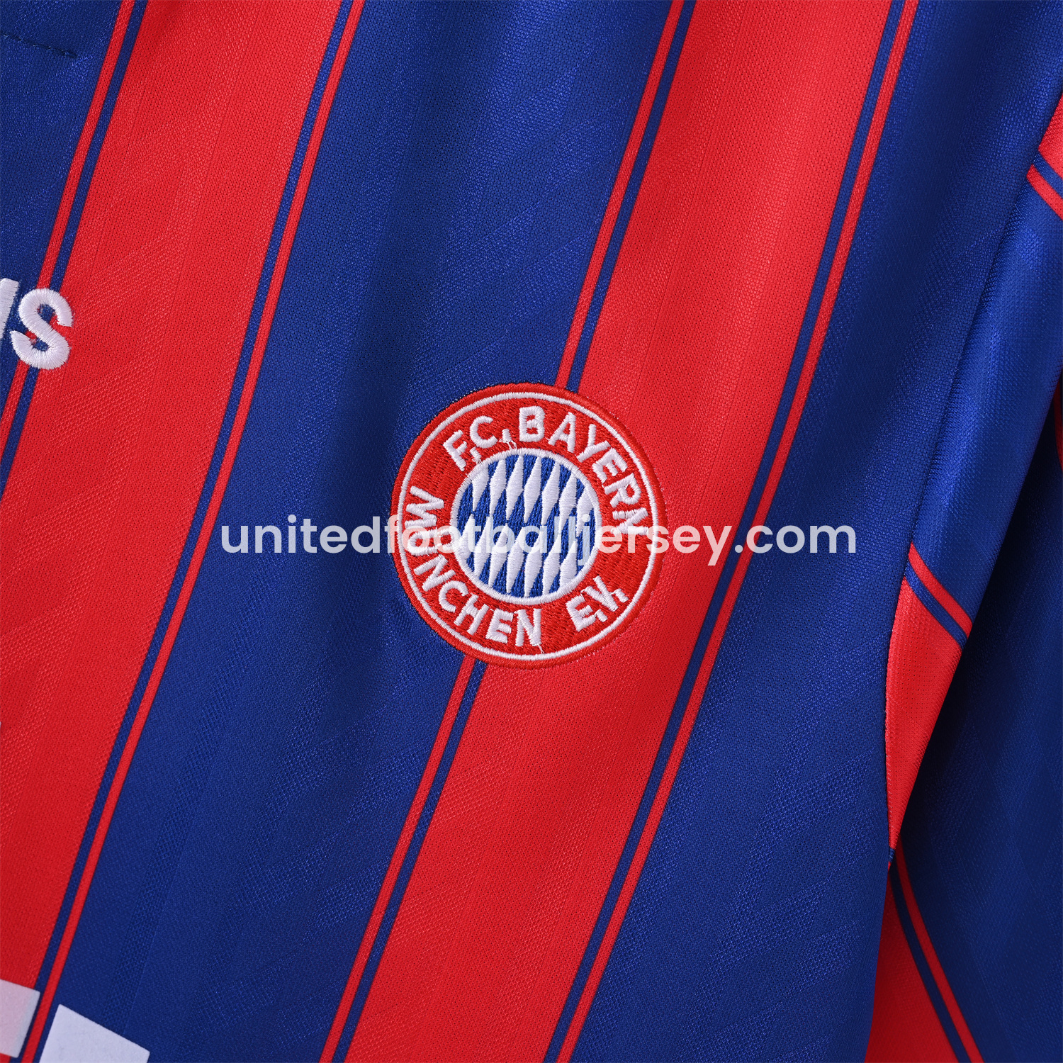 unitedfutballjersey-Retro Bayern Munich 95-97 Home Stadium Jersey