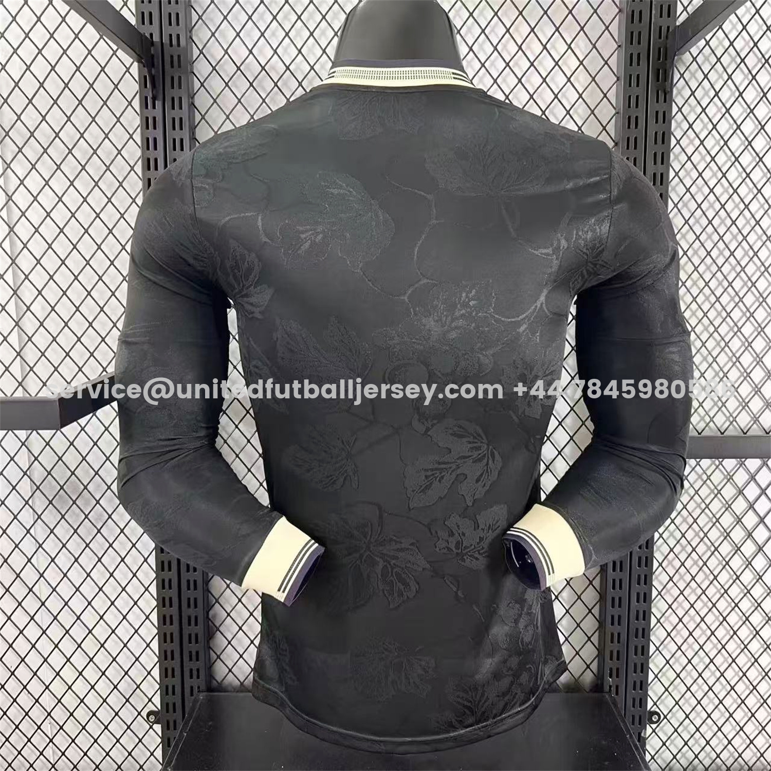 unitedfutballjersey-Juventus 25-26 Third Black Long Sleeves Jersey - Player Version