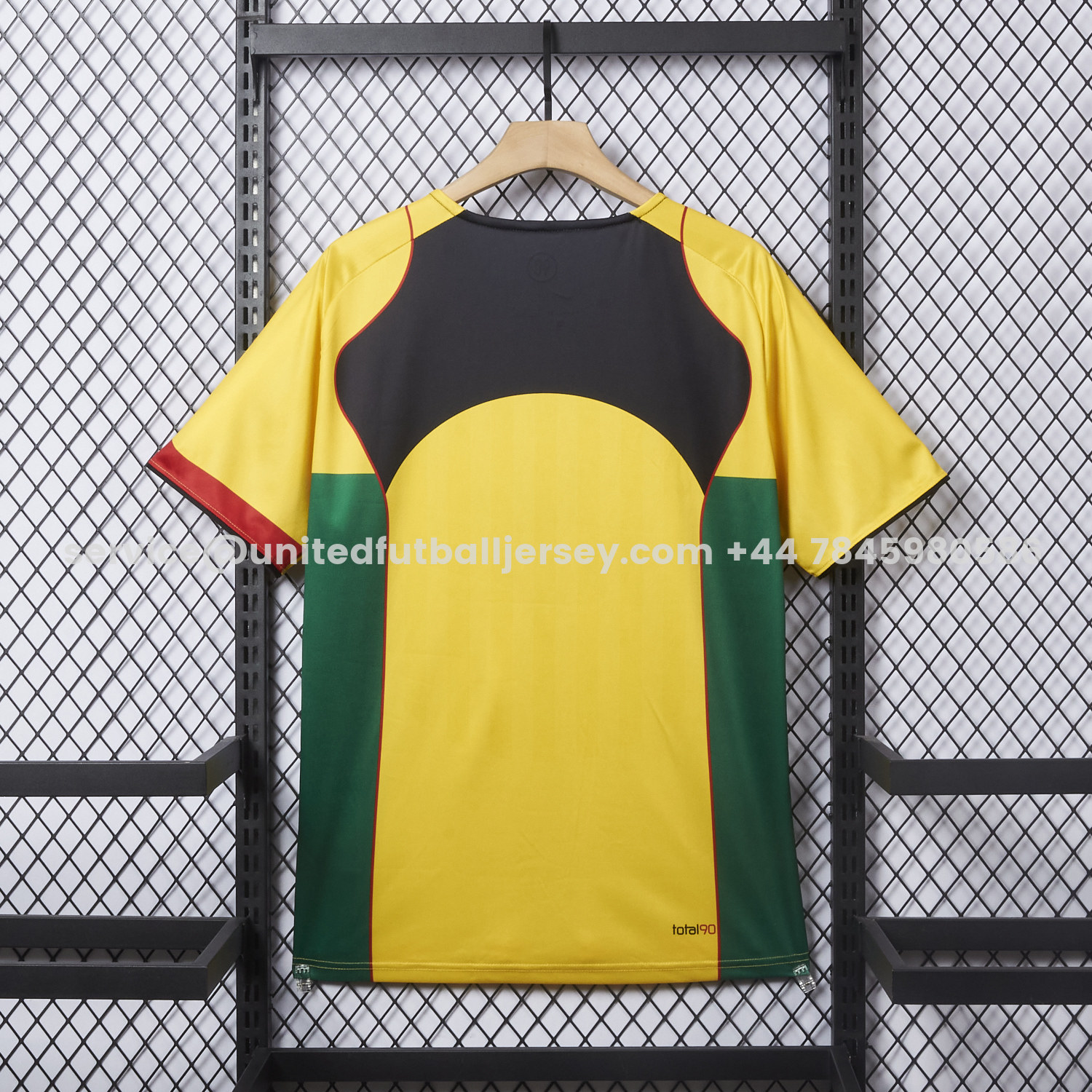 unitedfutballjersey-Brazil 25-26 Retro Style Total 90 Yellow Jersey - Fans Version