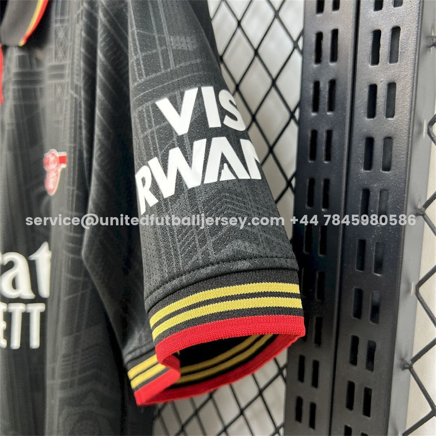 unitedfutballjersey-Arsenal 25-26 Black POLO Throwback Trefoil Jersey - Fans Version