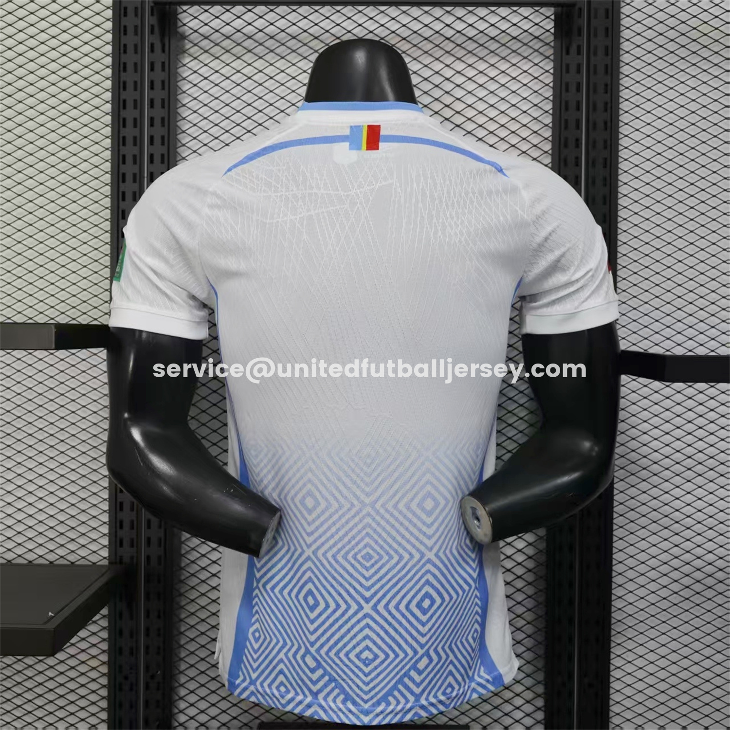 unitedfutballjersey-Congo 2026 Away White Jersey - Player Version