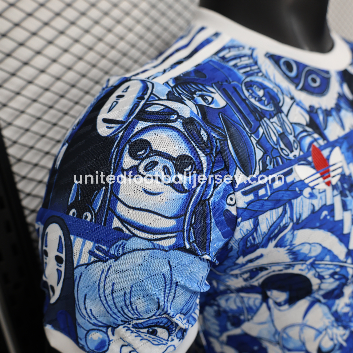 unitedfutballjersey-Japan 25-26 Spirited Away Blue Special Edition Jersey - Player Version