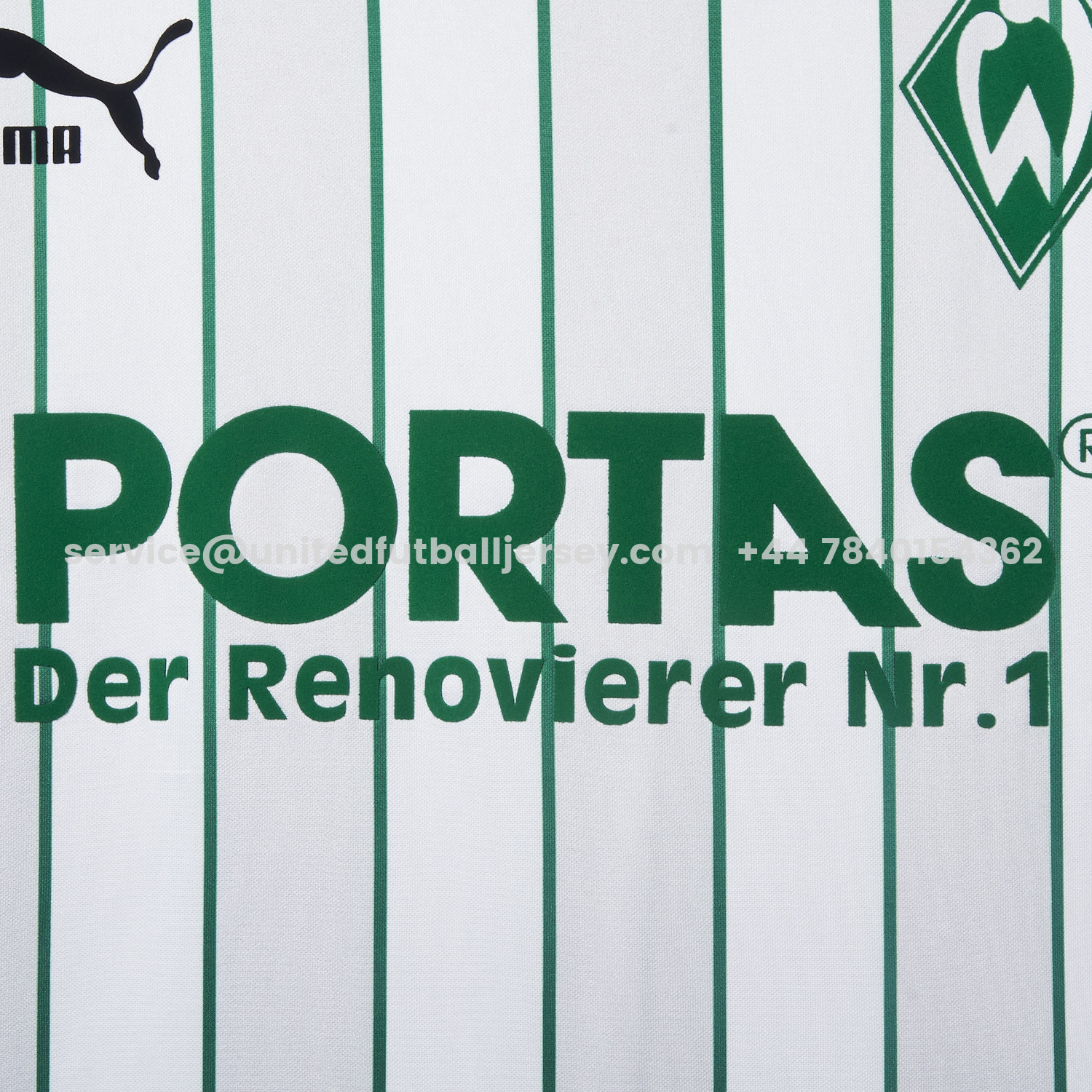 unitedfutballjersey-Retro Werder Bremen 1987-88 Home Jersey