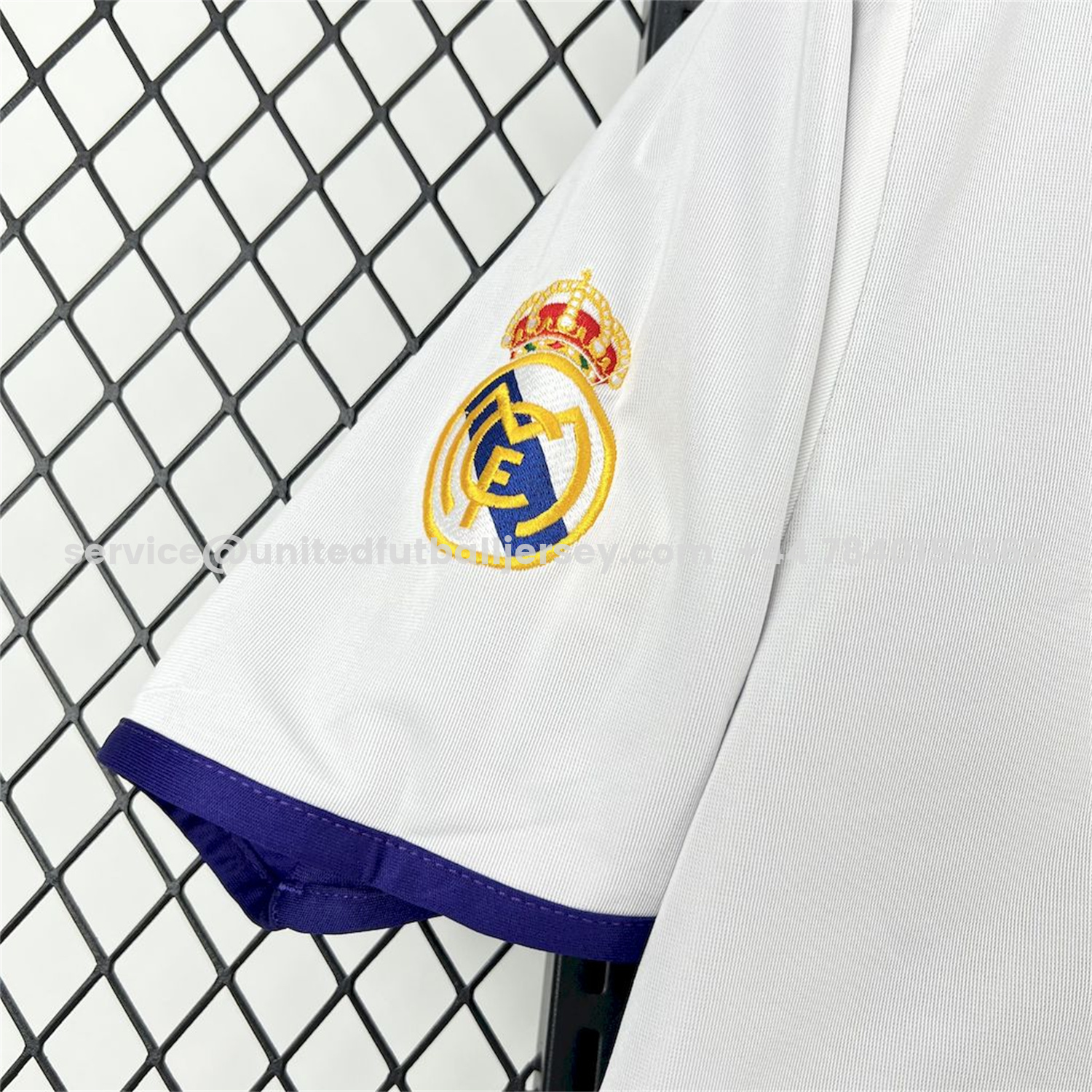 unitedfutballjersey-Retro Real Madrid 2002-03 Reversible Double-sided Centenary Third Unsponsored Jersey