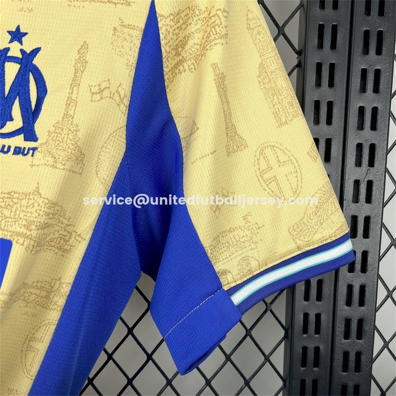 unitedfutballjersey-Marseille 25-26 Fourth Jersey - Fans Version
