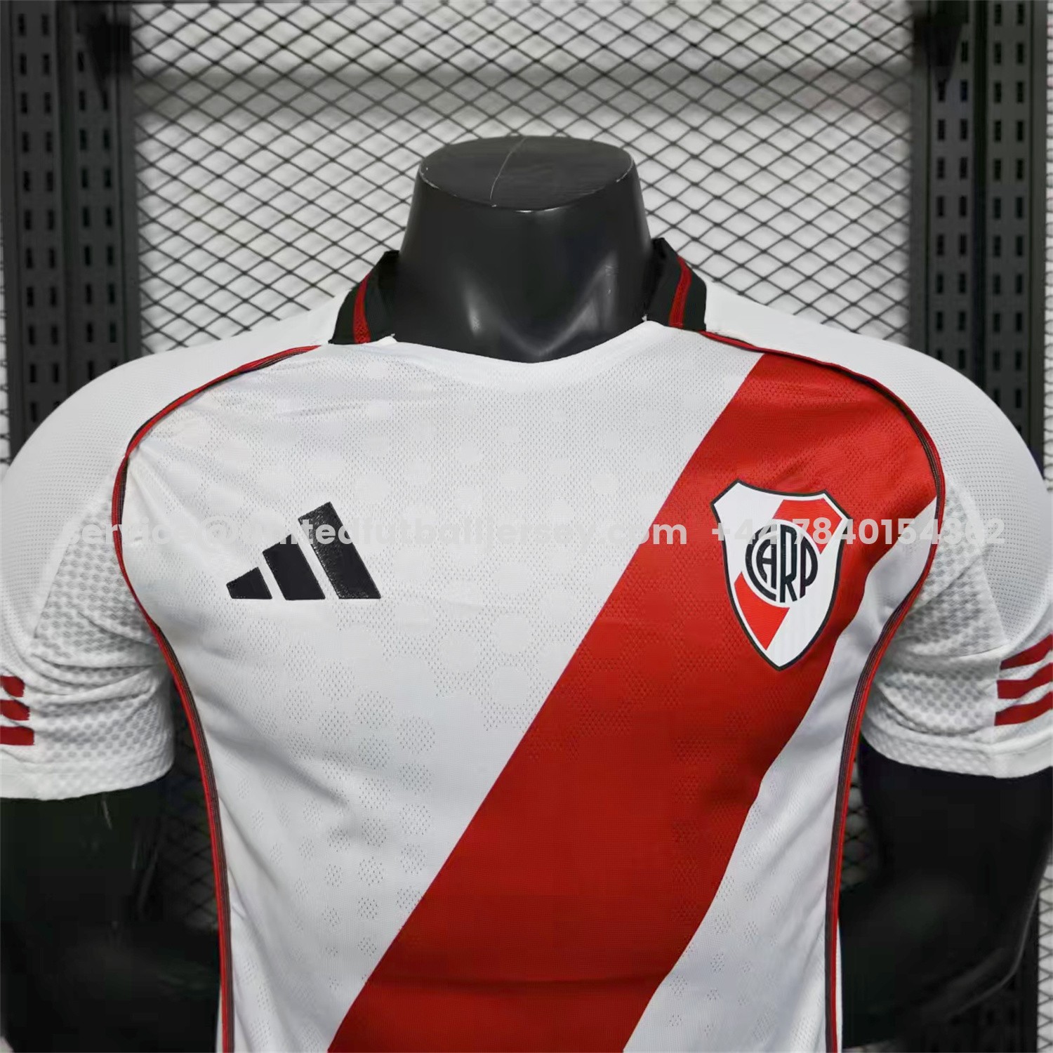 unitedfutballjersey-River Plate 25-26 Home Unsponsored Jersey - Player Version