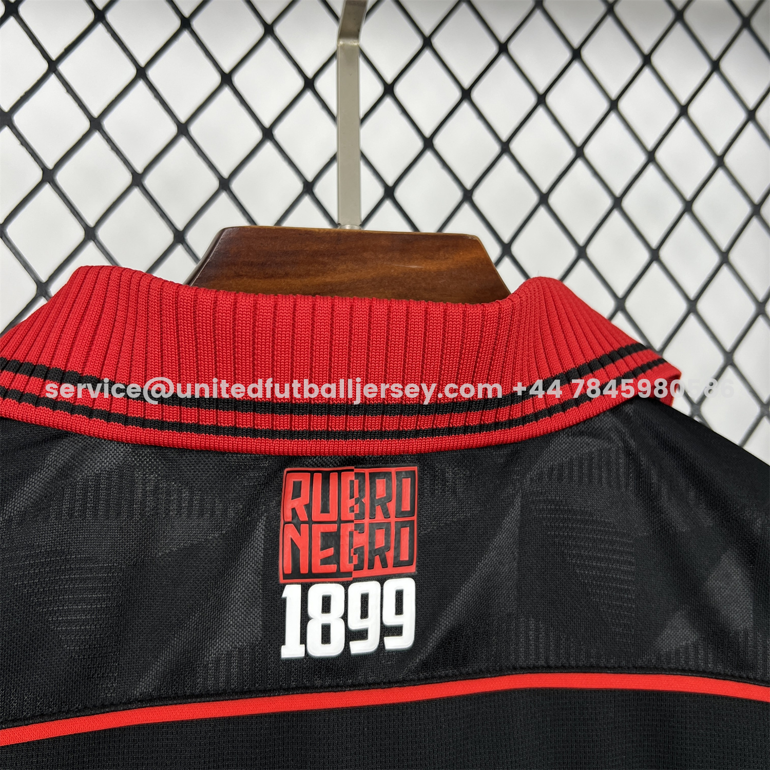 unitedfutballjersey-Esporte Clube Vitória 25-26 Third Unsponsored Black Polo Jersey - Fans Version